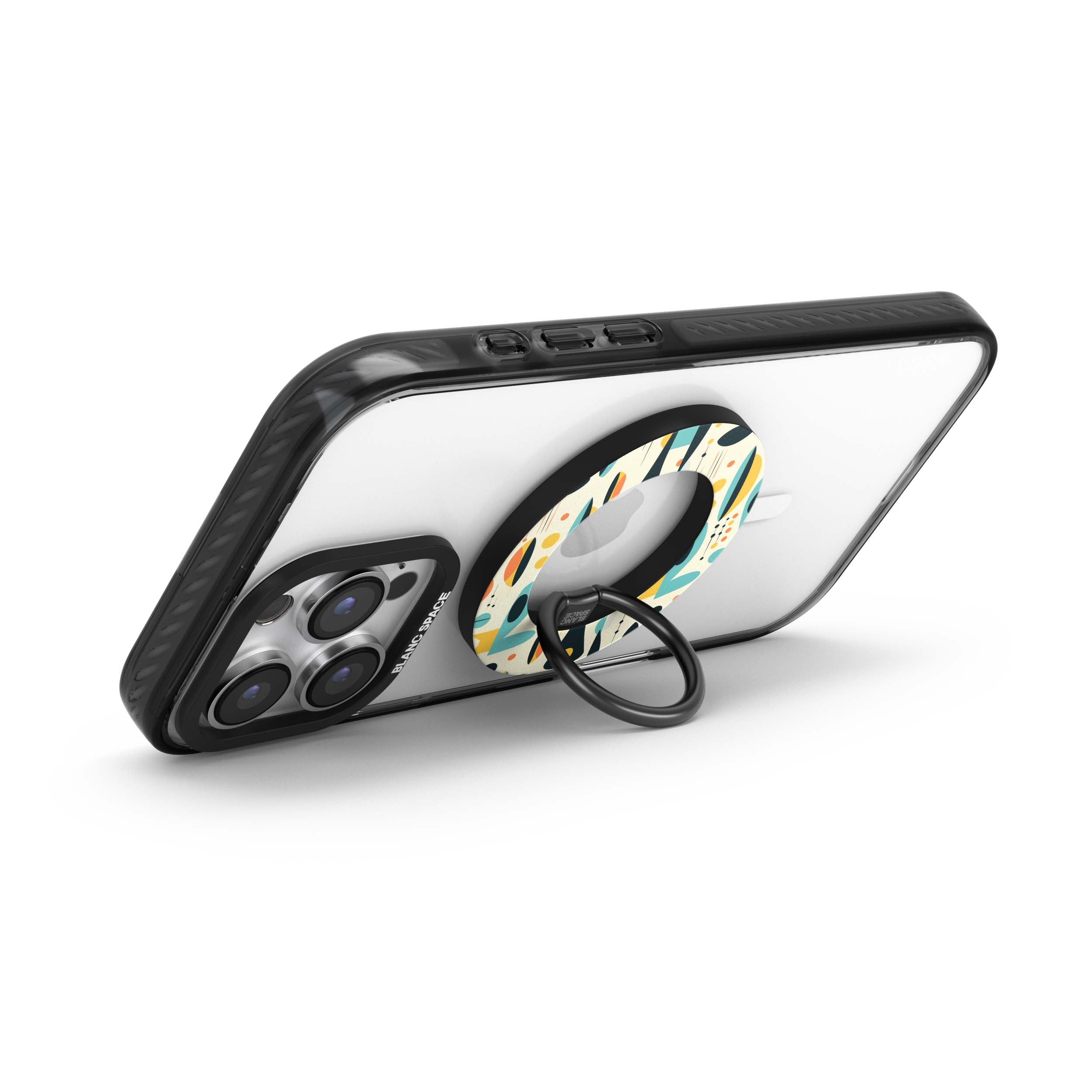 Lime Pattern Magsafe Grip Magsafe Grip Black