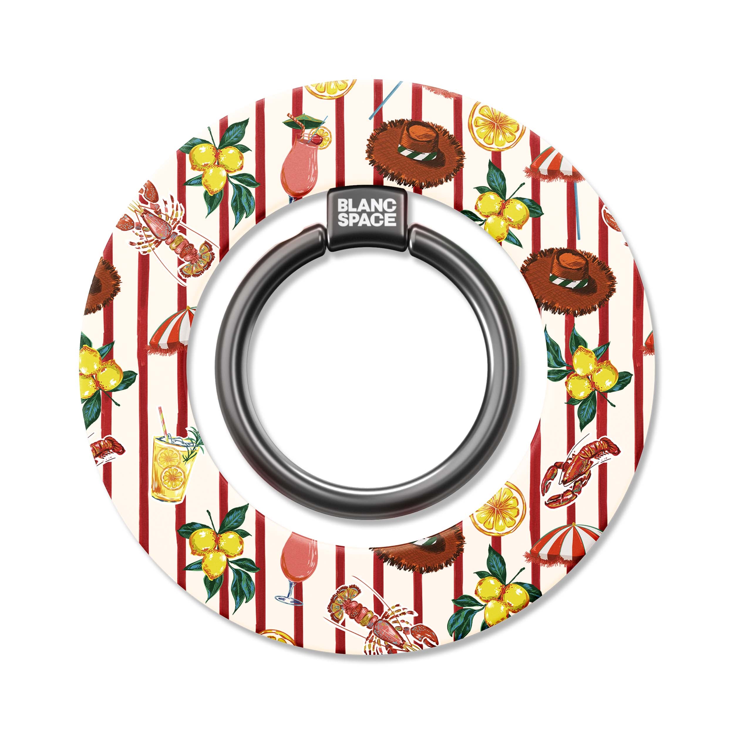 Seafood Pattern Magsafe Grip Magsafe Grip Black