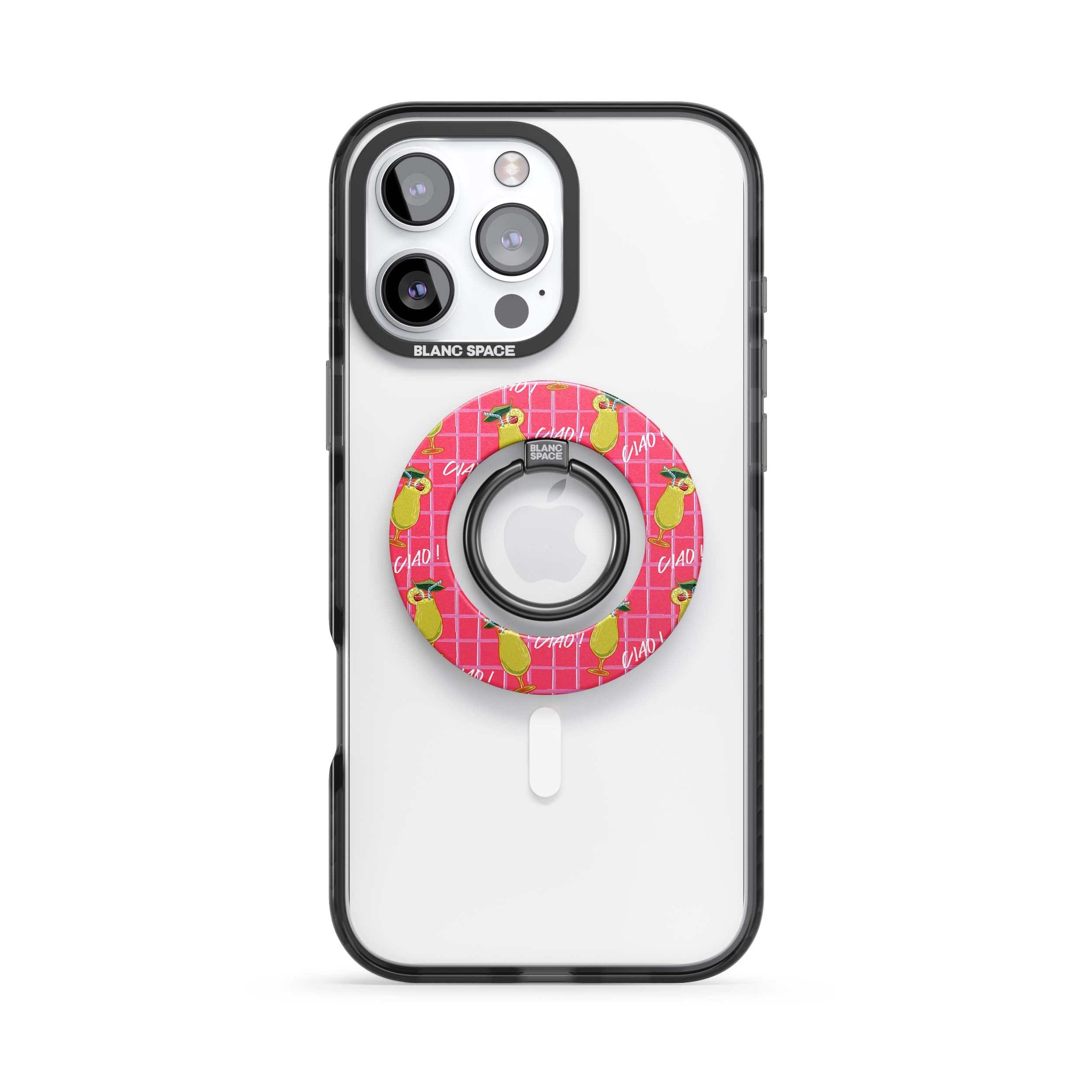 Seafood Pattern Magsafe Grip Magsafe Grip Black