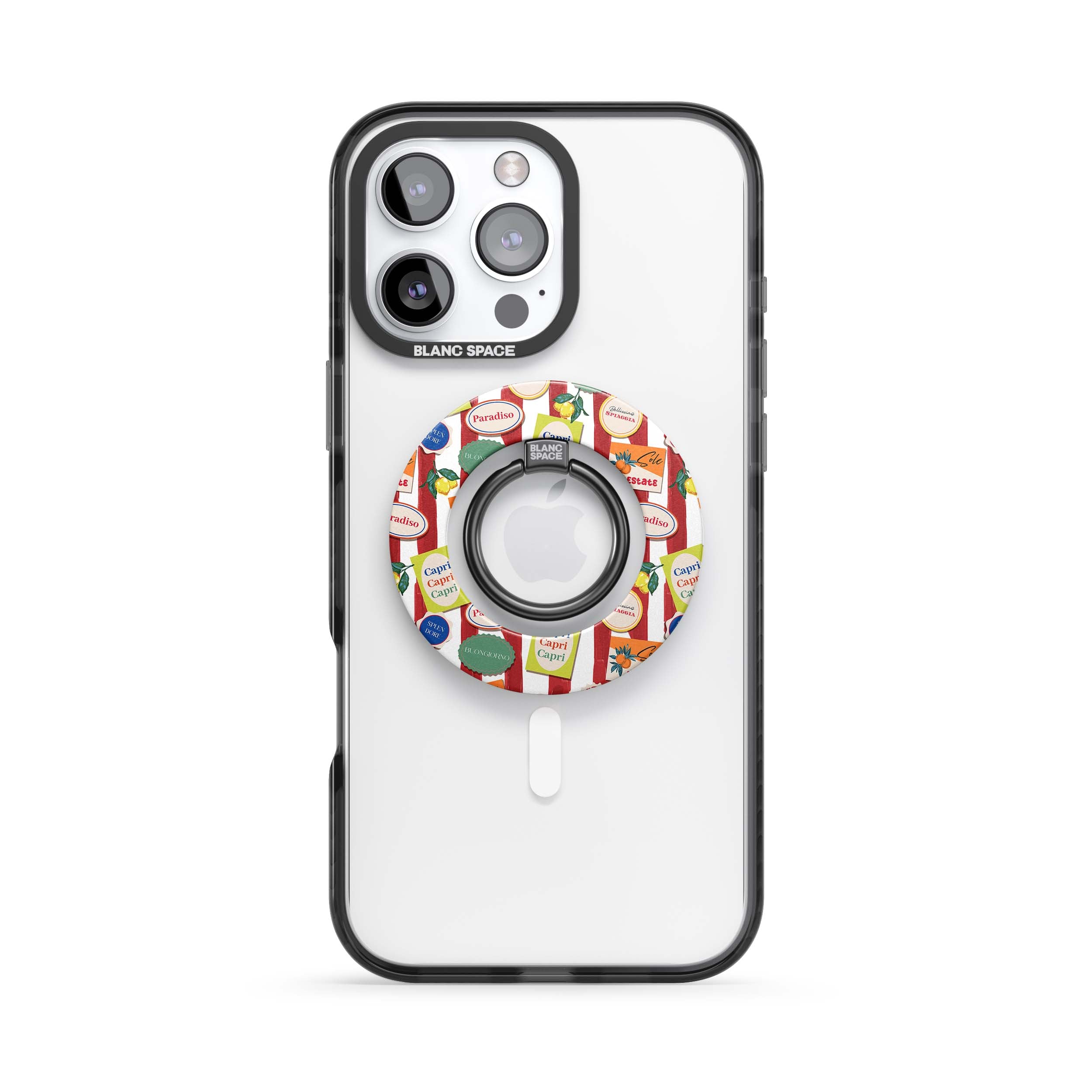 Seafood Pattern Magsafe Grip Magsafe Grip Black