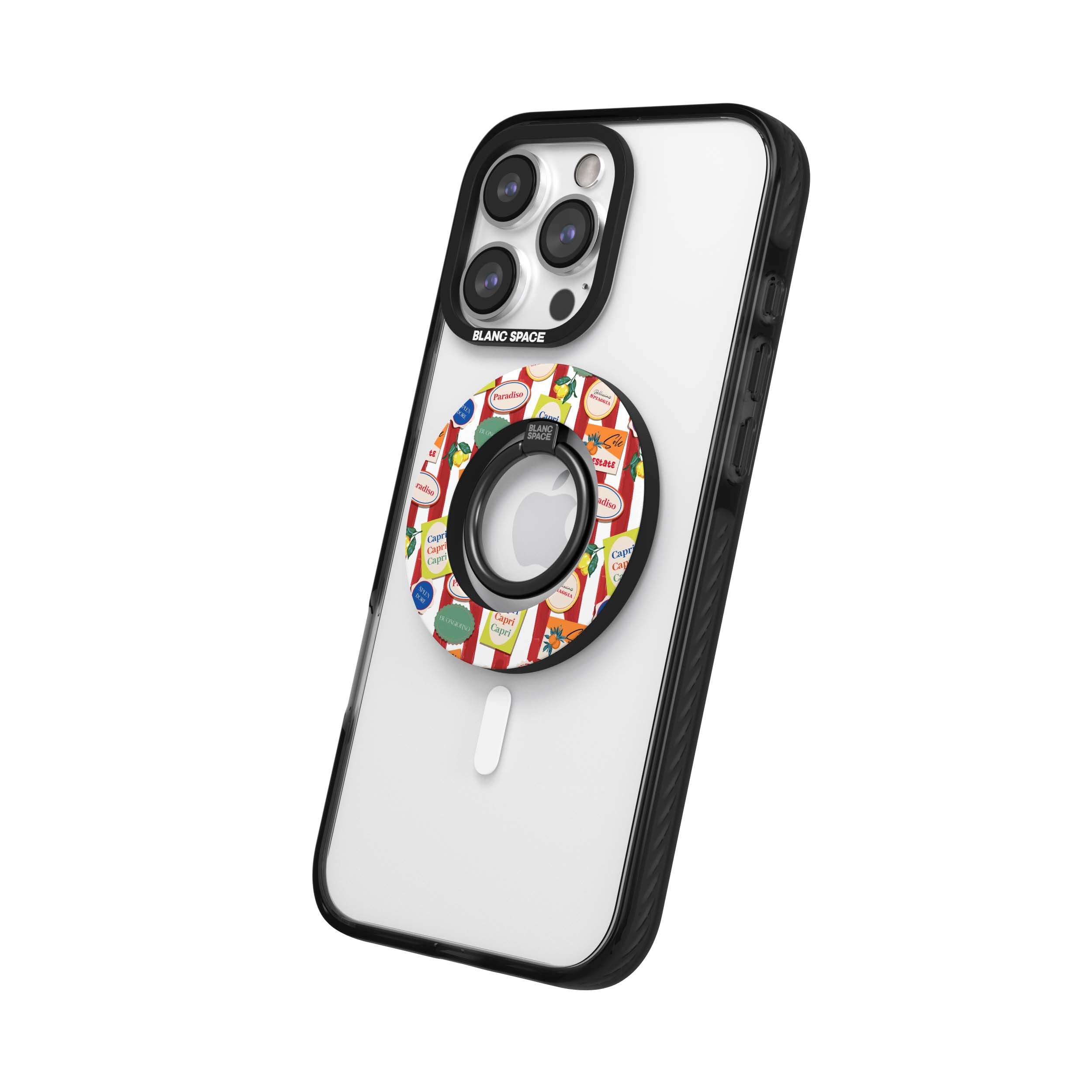 Seafood Pattern Magsafe Grip Magsafe Grip Black