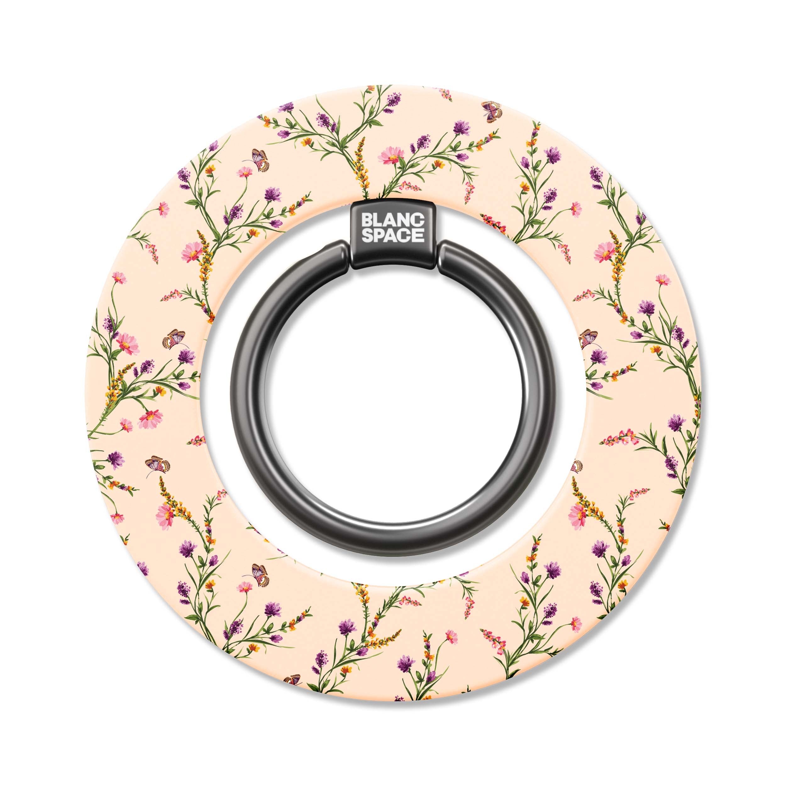 Meadow Wildflowers Magsafe Grip Magsafe Grip Black