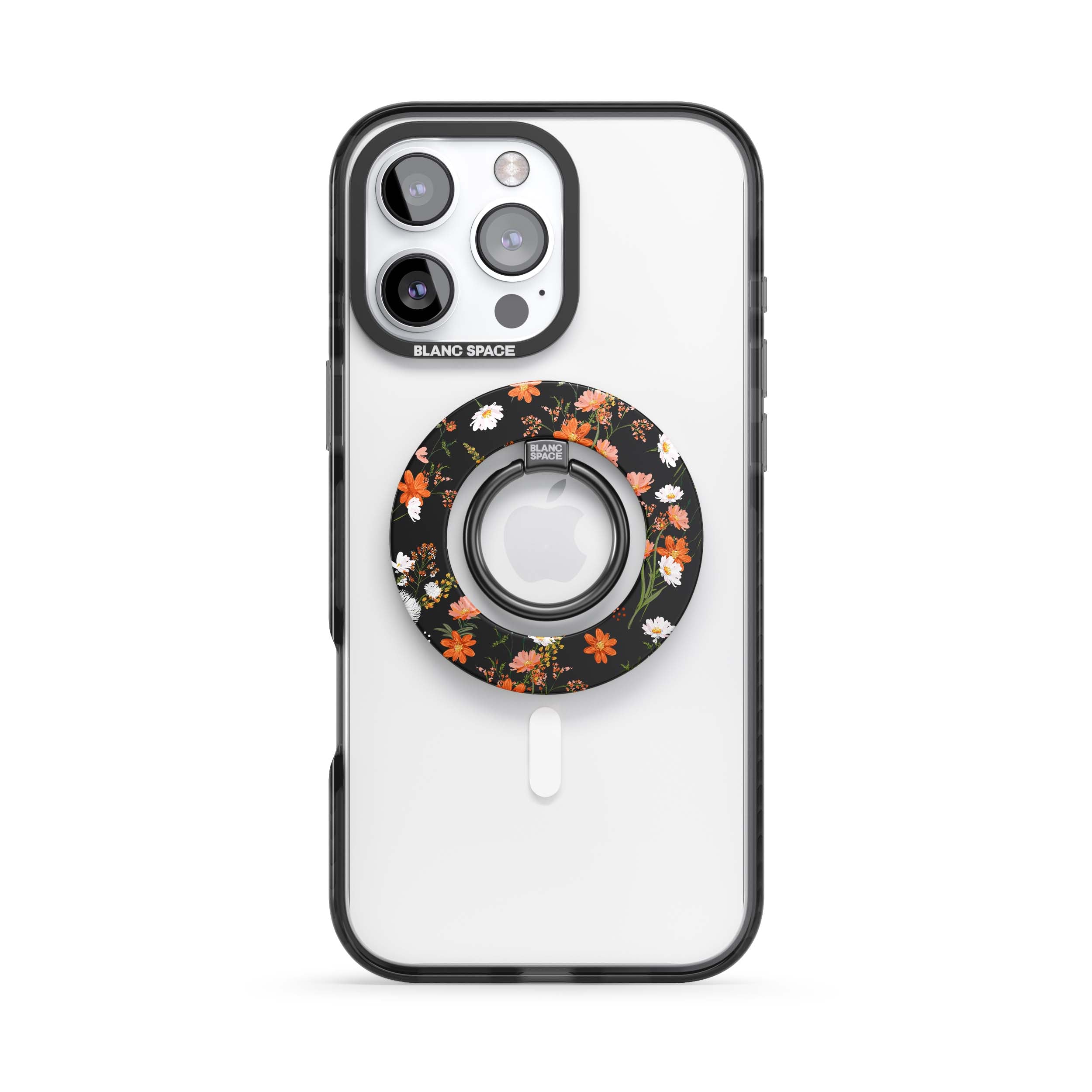 Meadow Wildflowers Magsafe Grip Magsafe Grip Black