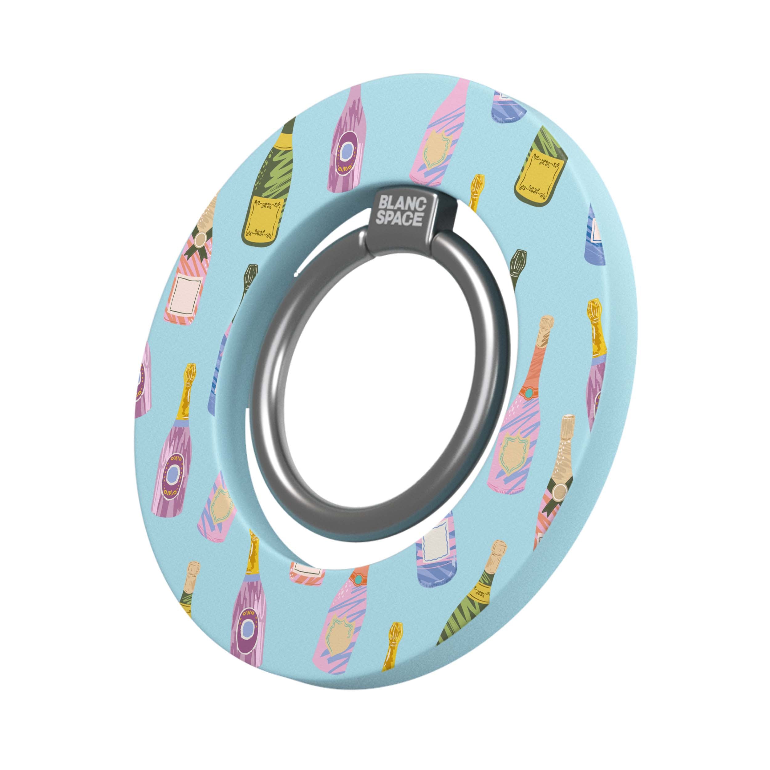 Seafood Pattern Magsafe Grip Magsafe Grip Blue