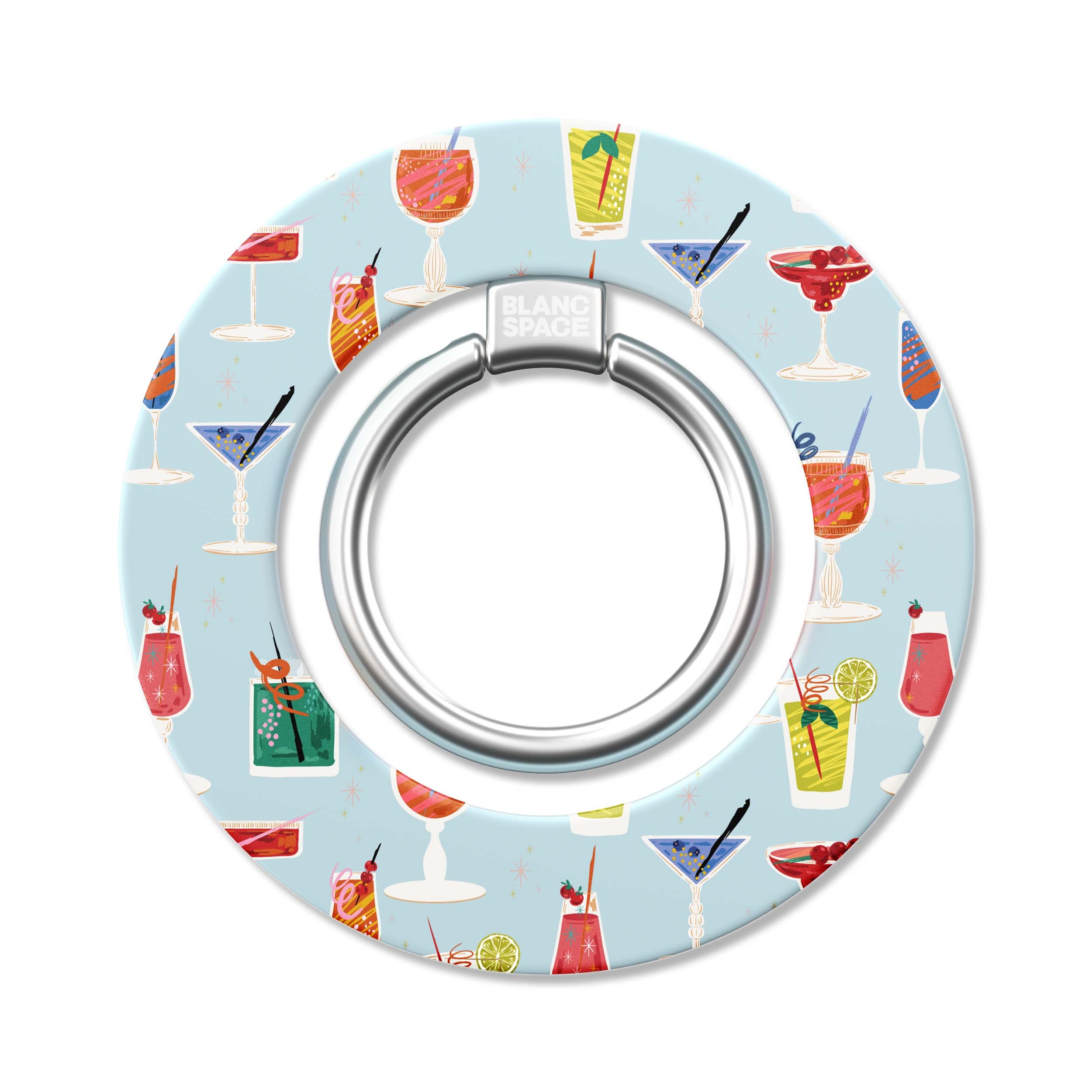 Seafood Pattern Magsafe Grip Magsafe Grip Blue