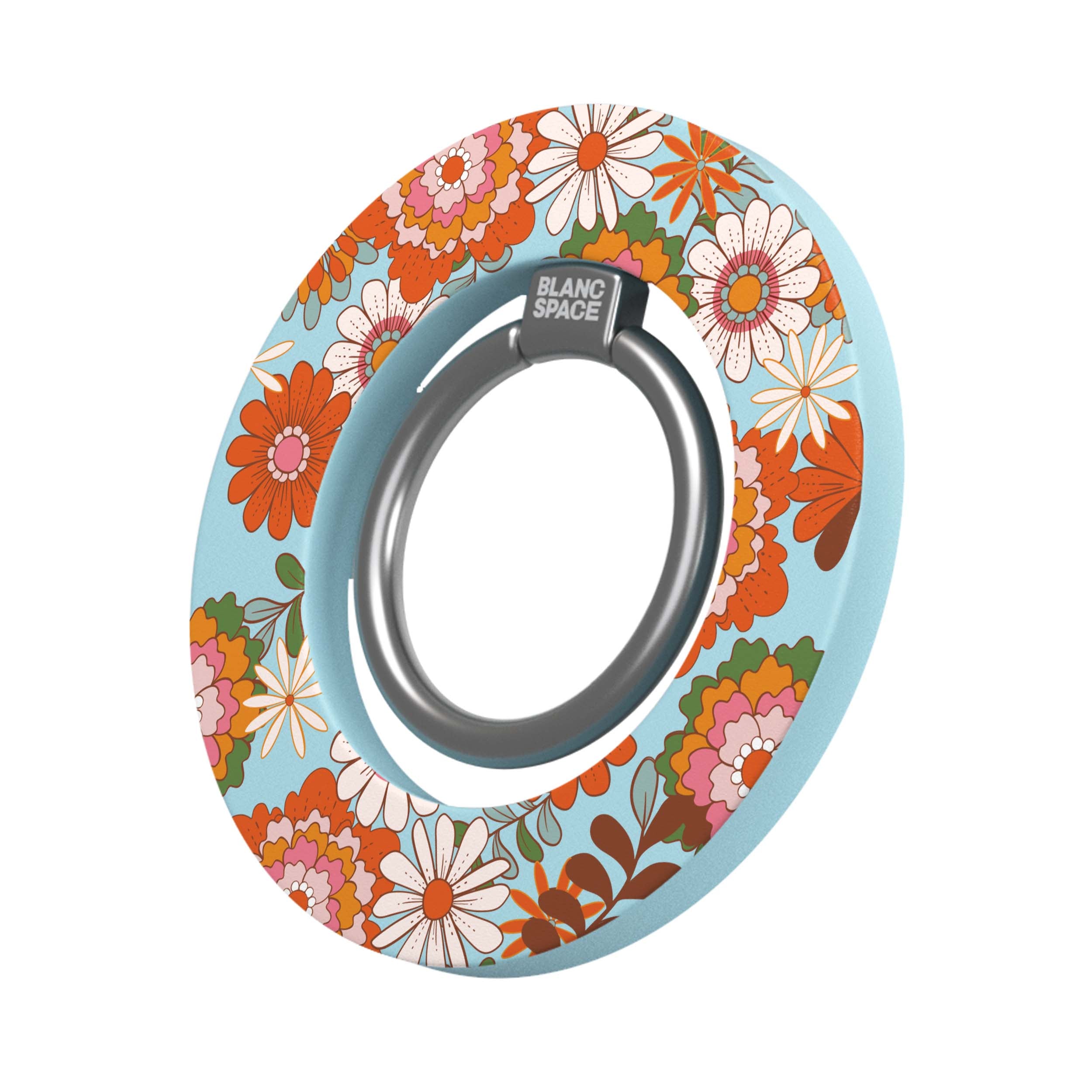 Seventies Bloom Magsafe Grip Magsafe Grip Blue