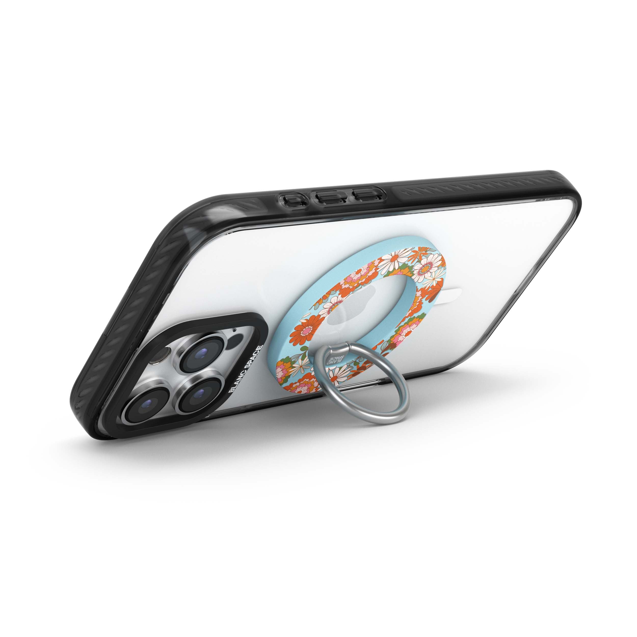 Seventies Bloom Magsafe Grip Magsafe Grip Blue