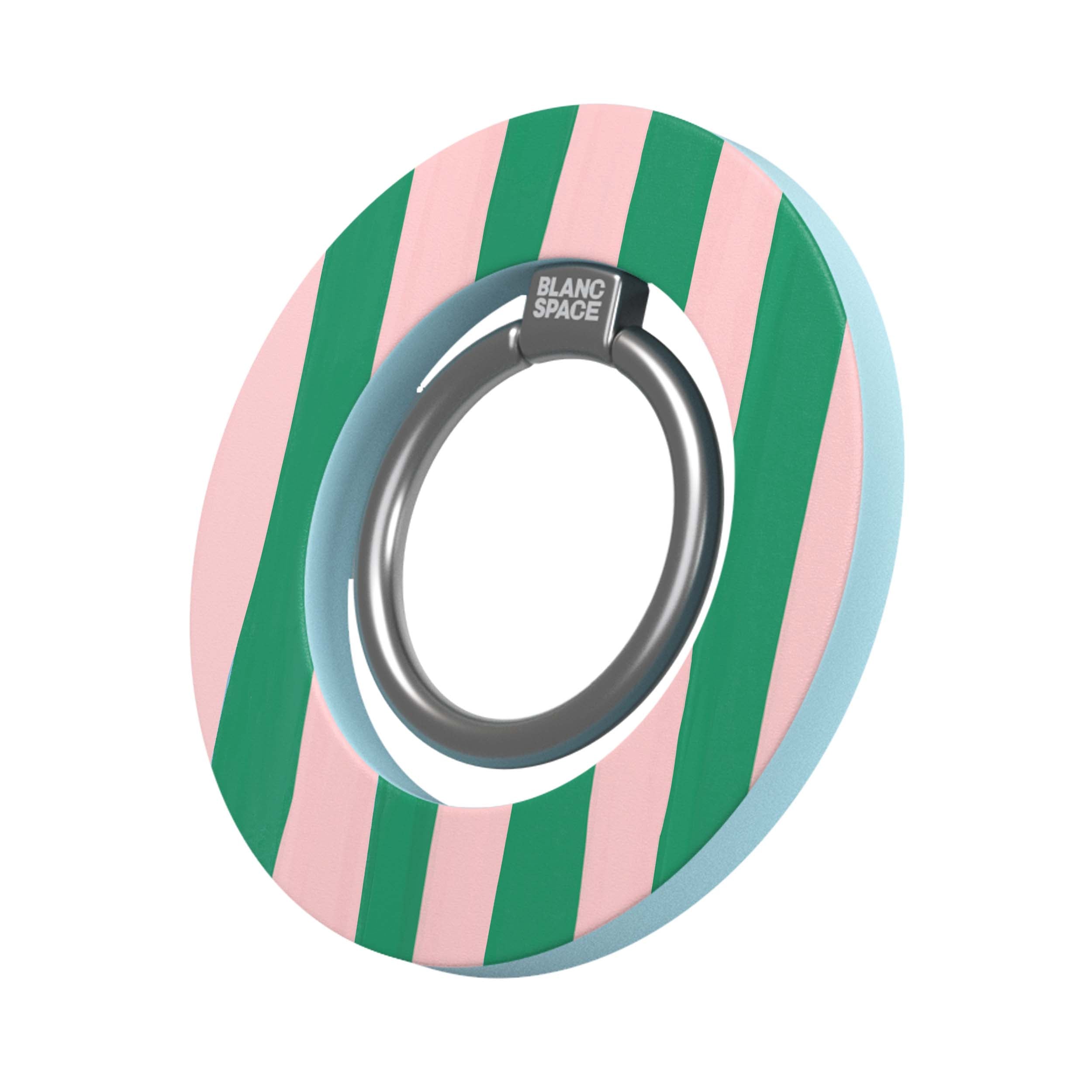 Coastal Italian Check Pattern Magsafe Grip Magsafe Grip Blue