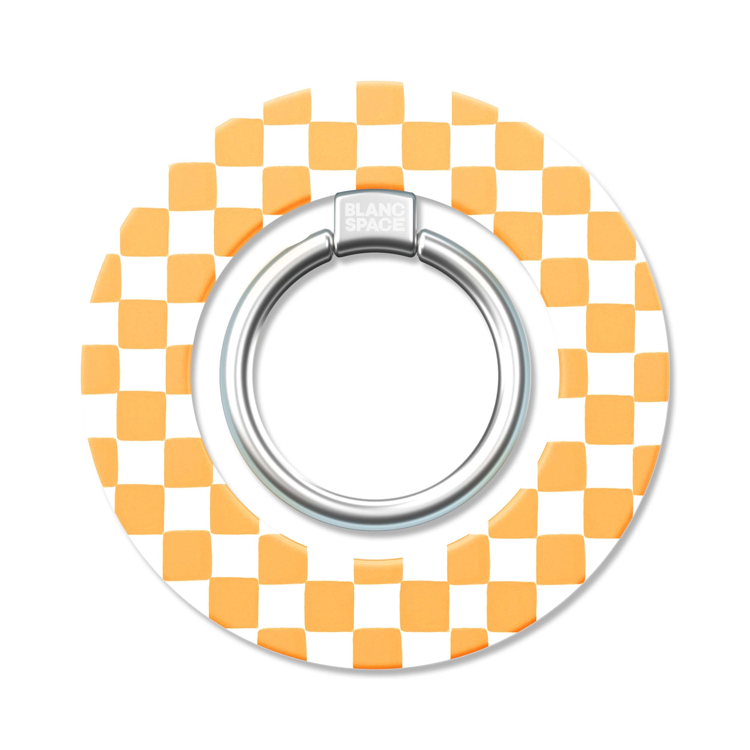 Coastal Italian Check Pattern Magsafe Grip Magsafe Grip Blue