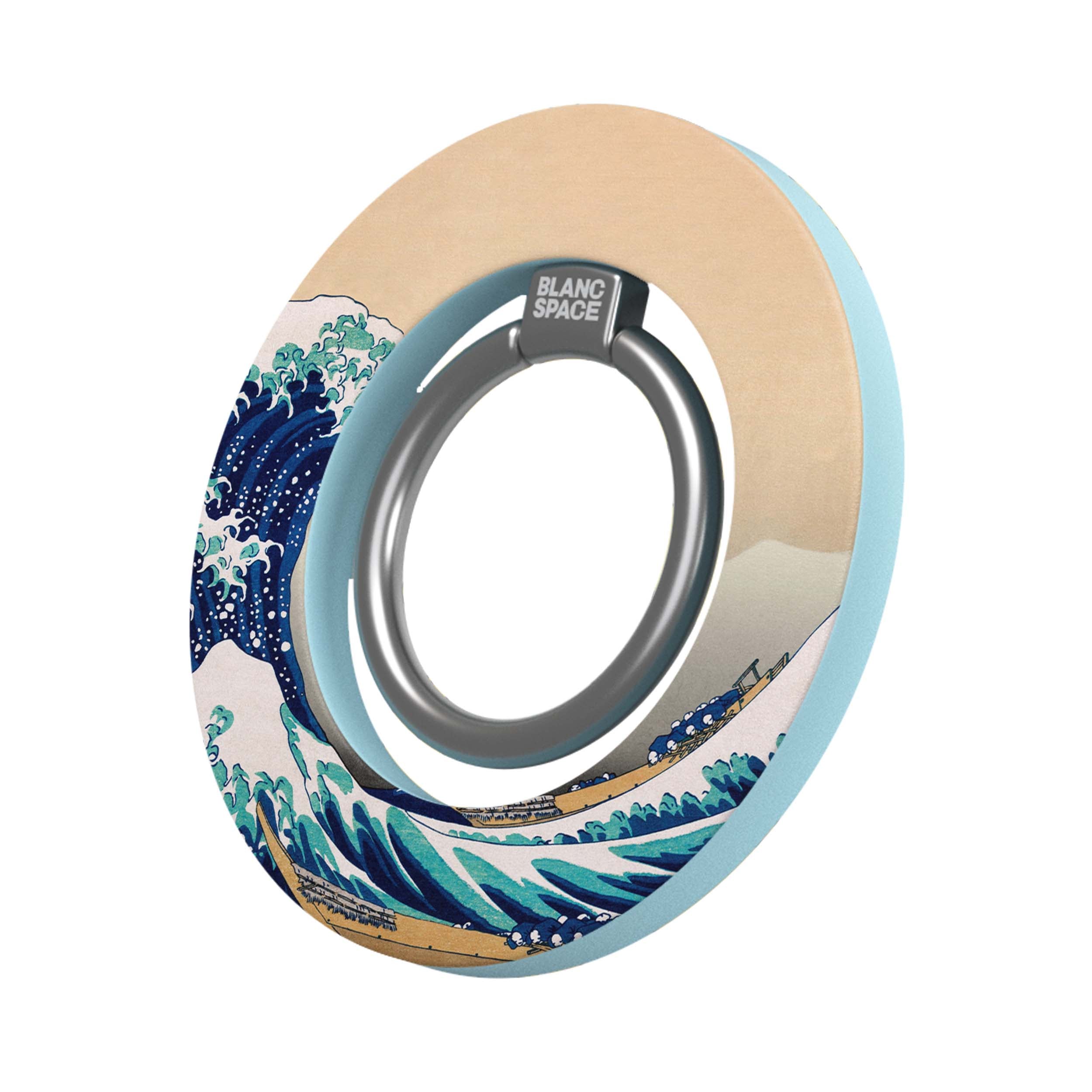 Oil Painted Hearts Magsafe Grip Magsafe Grip Blue