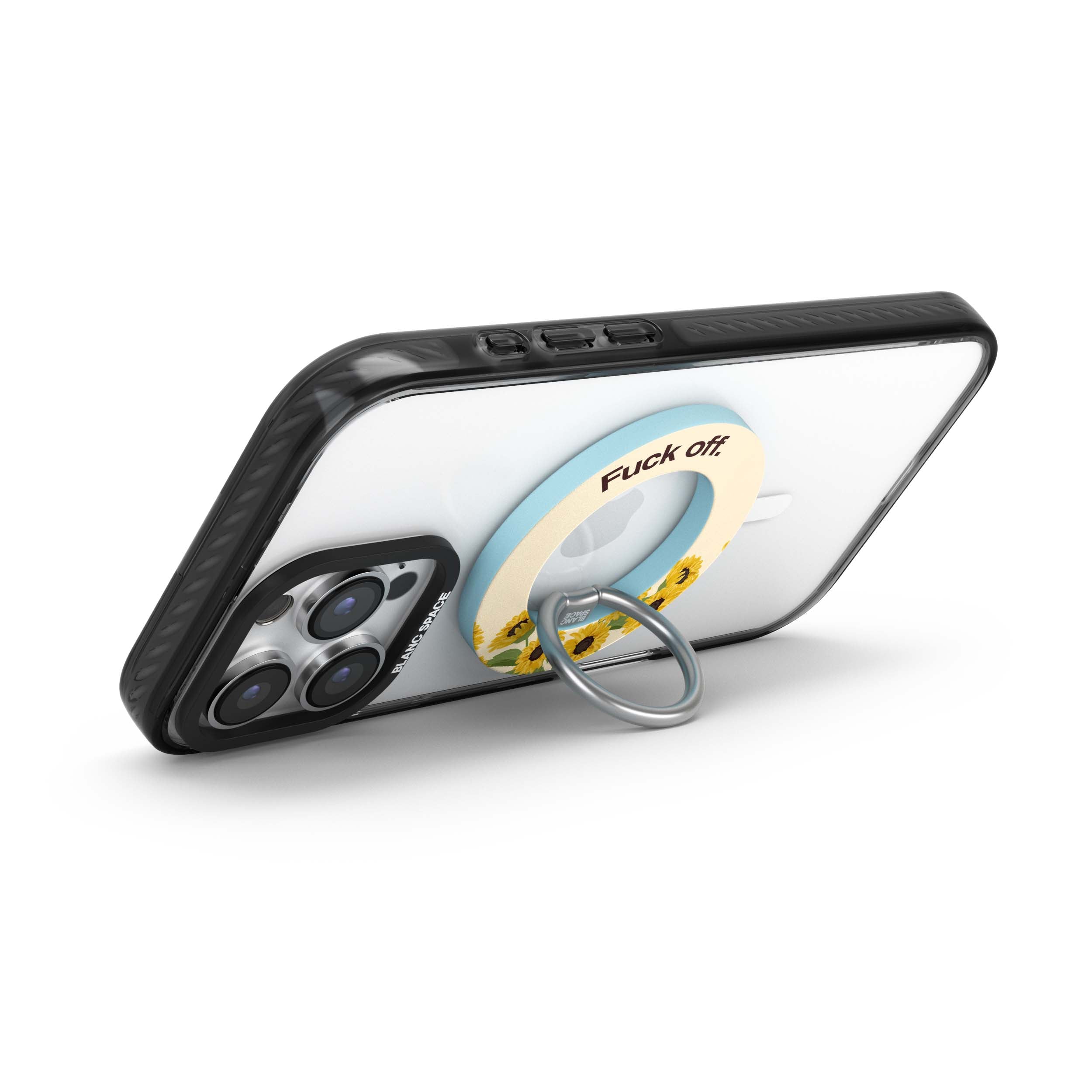 Oil Painted Hearts Magsafe Grip Magsafe Grip Blue