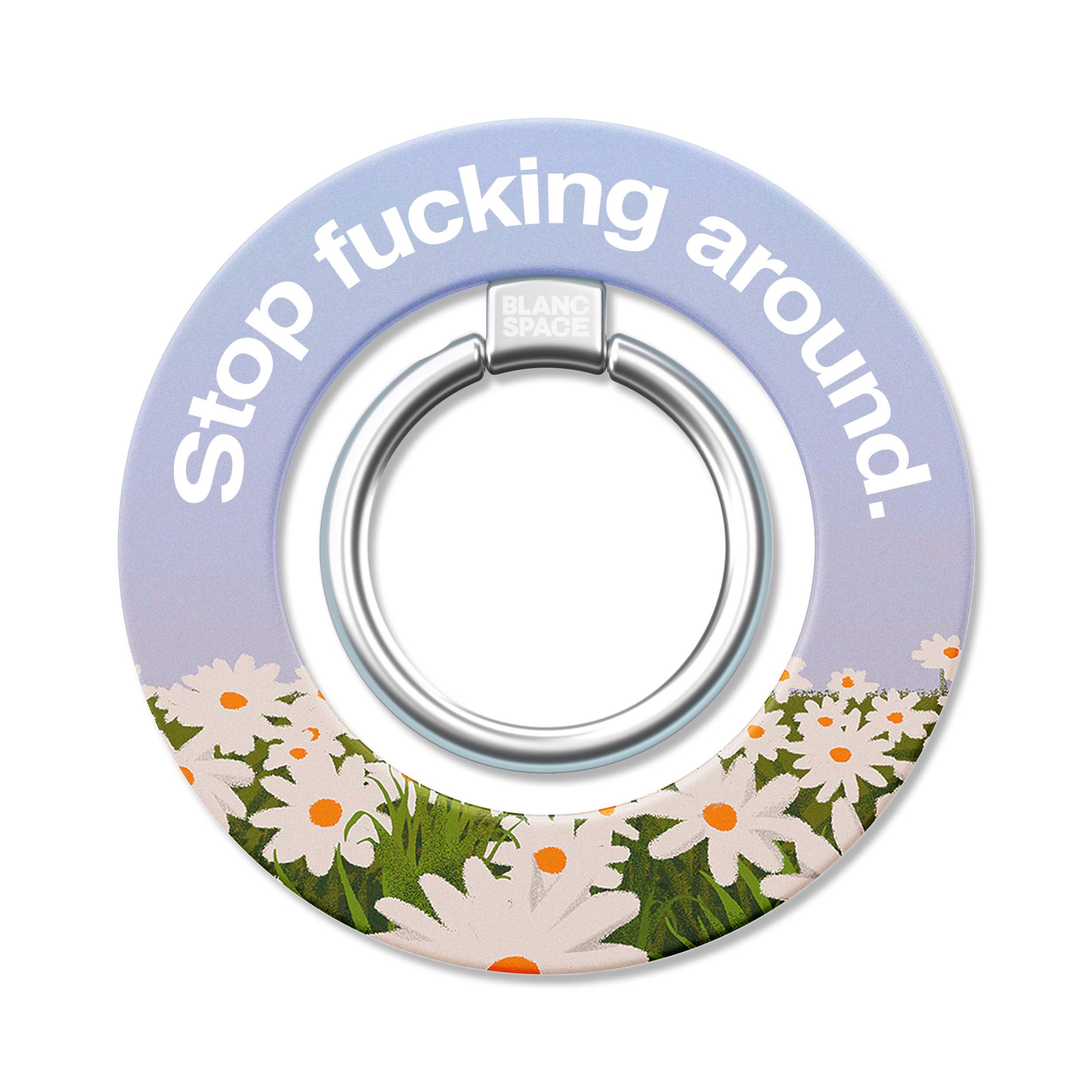 Oil Painted Hearts Magsafe Grip Magsafe Grip Blue