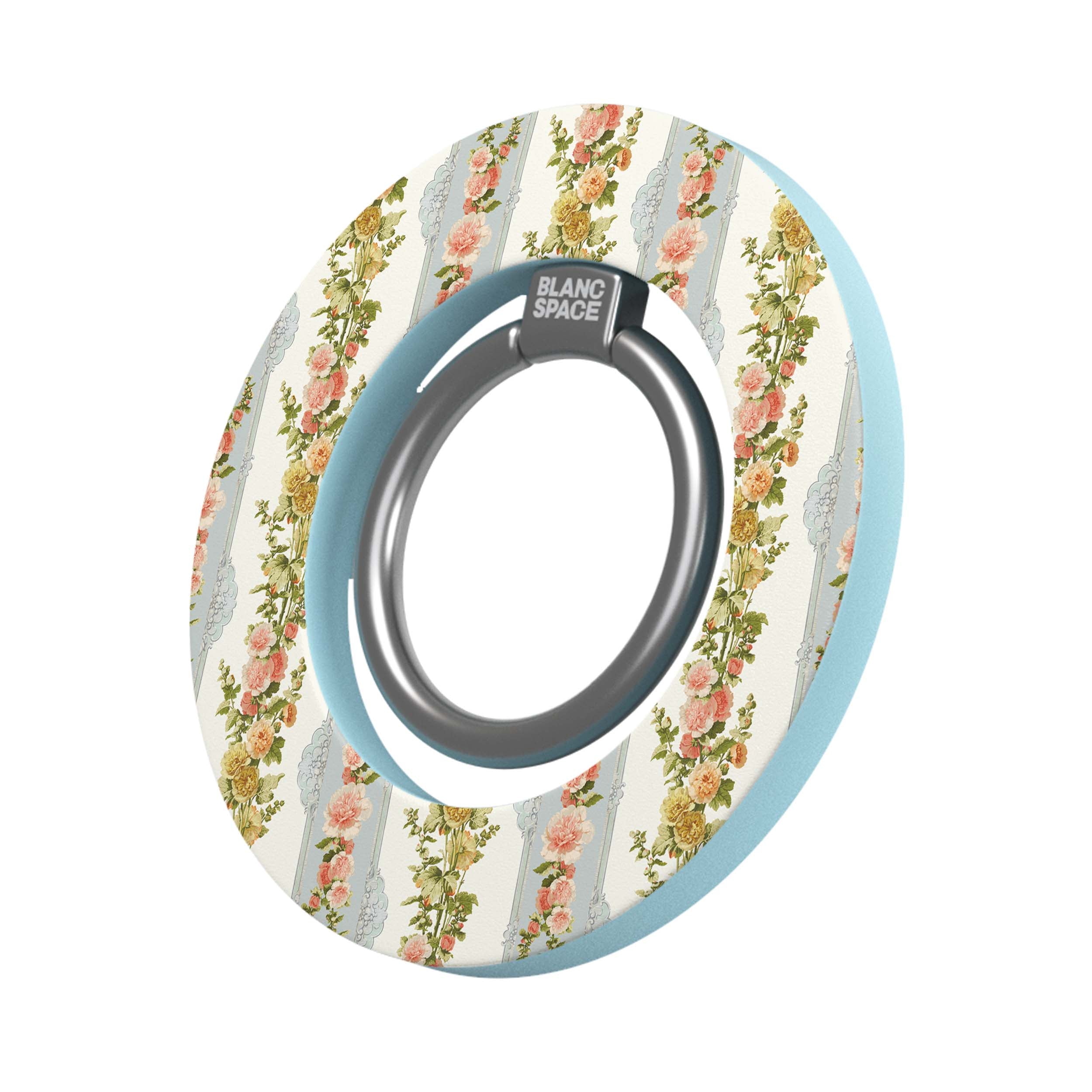 Coastal Italian Check Pattern Magsafe Grip Magsafe Grip Blue