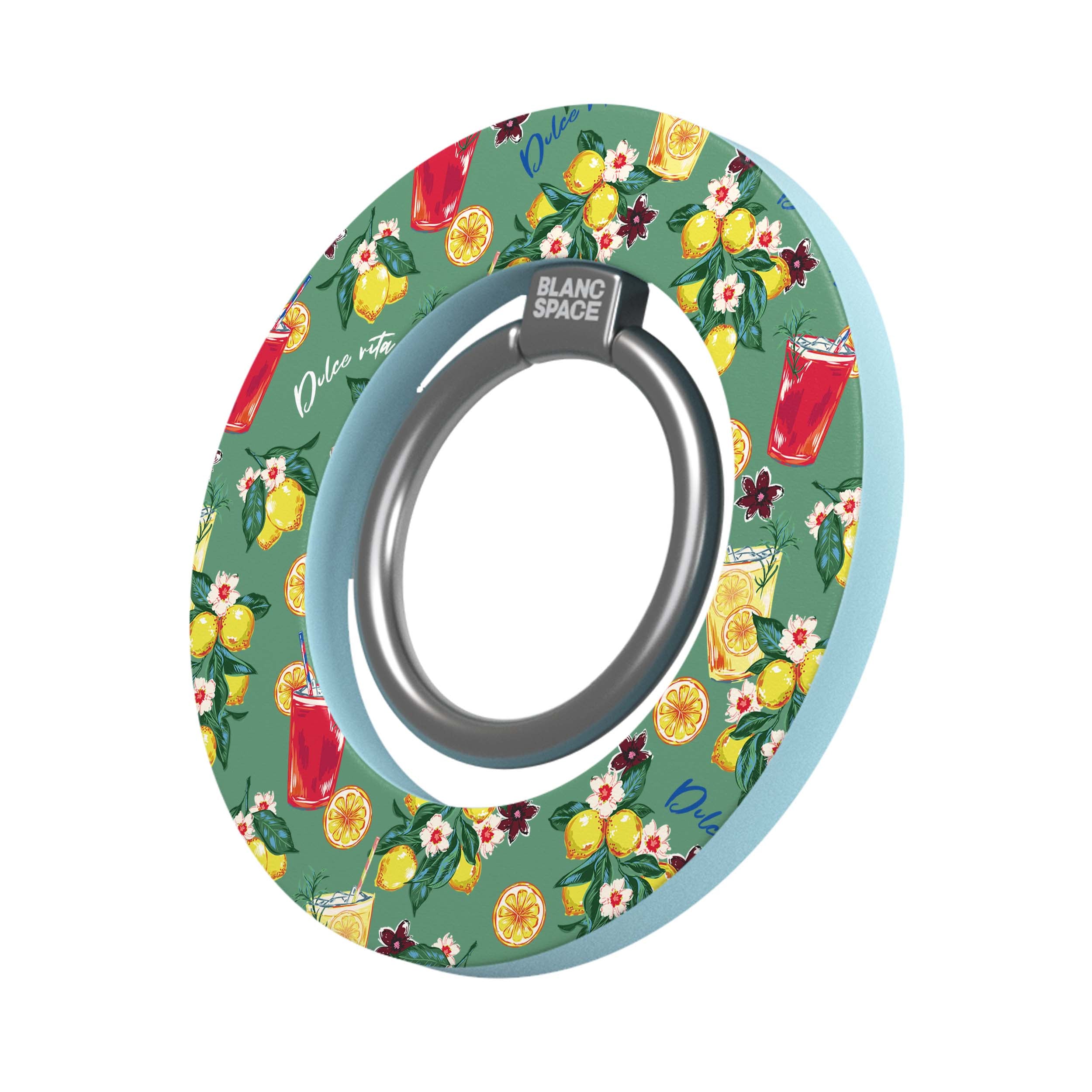 Seafood Pattern Magsafe Grip Magsafe Grip Blue