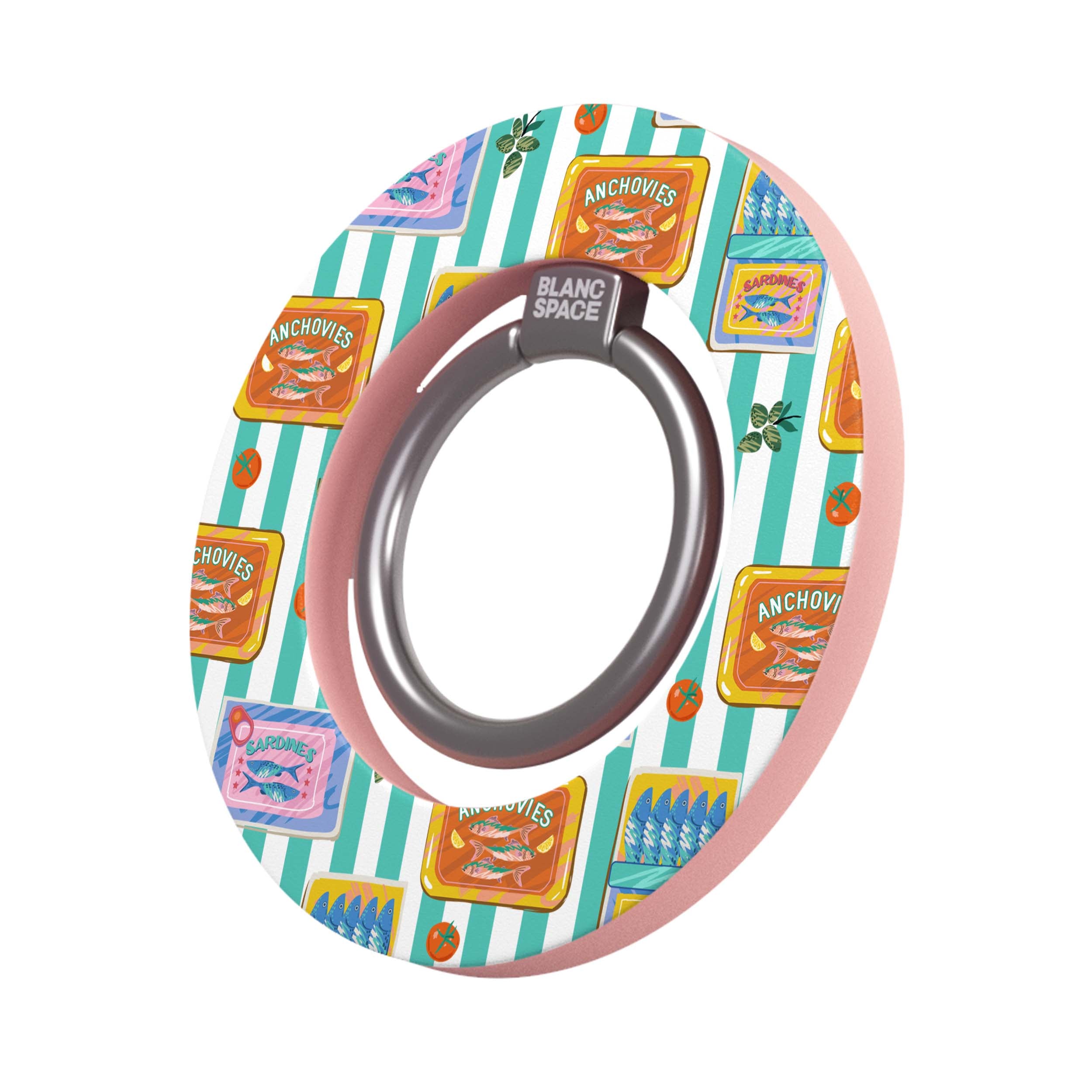 Seafood Pattern Magsafe Grip Magsafe Grip Pink