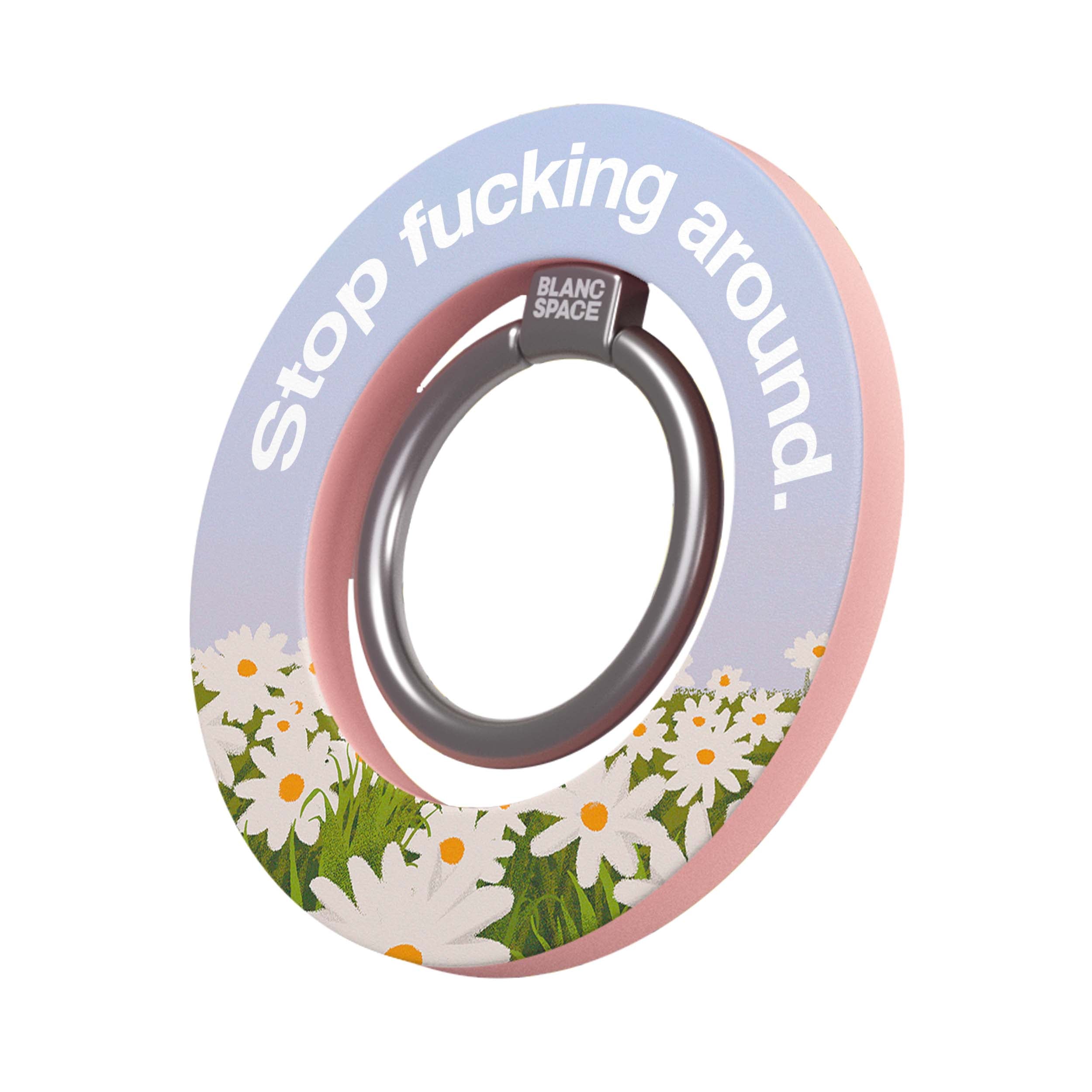 Oil Painted Hearts Magsafe Grip Magsafe Grip Pink