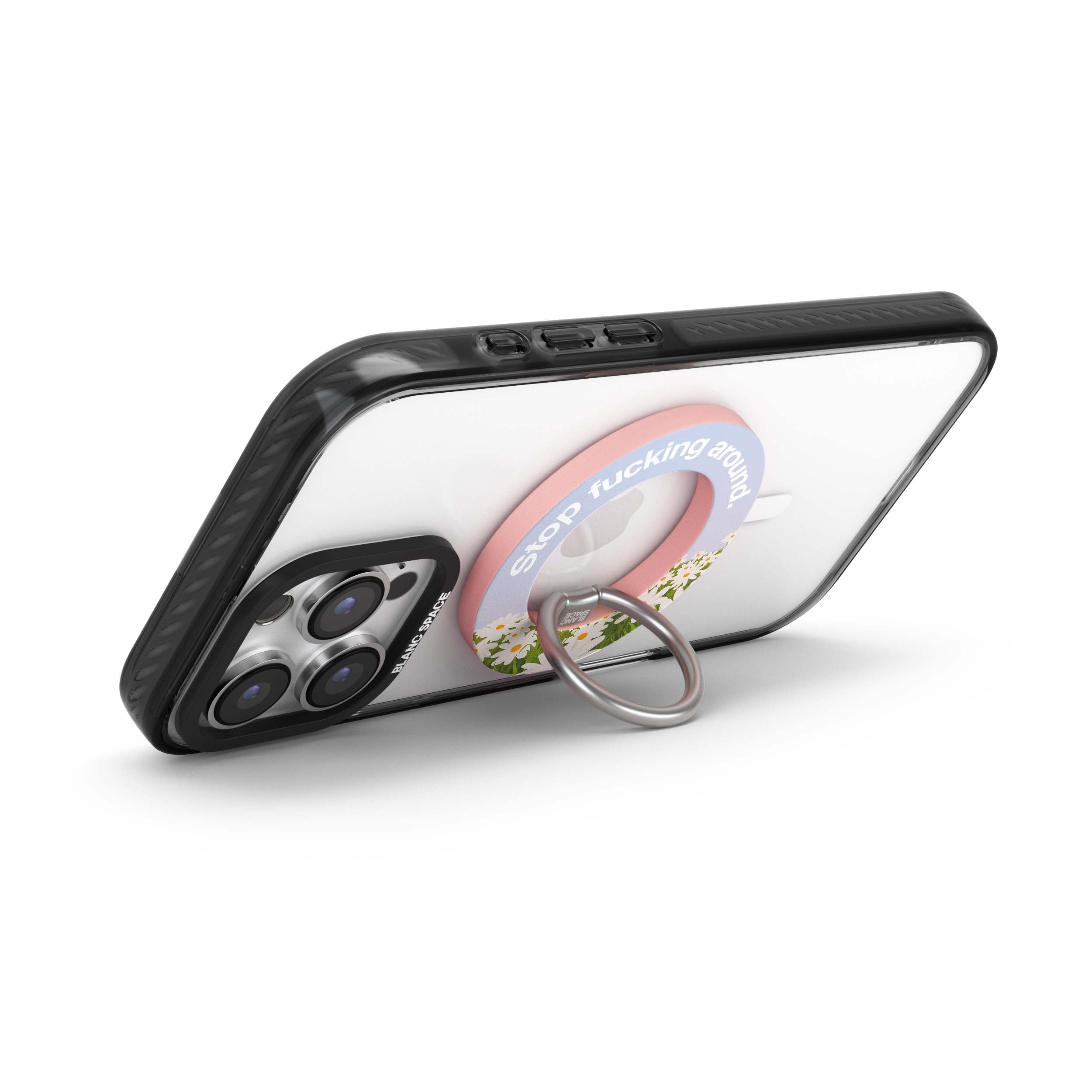 Oil Painted Hearts Magsafe Grip Magsafe Grip Pink