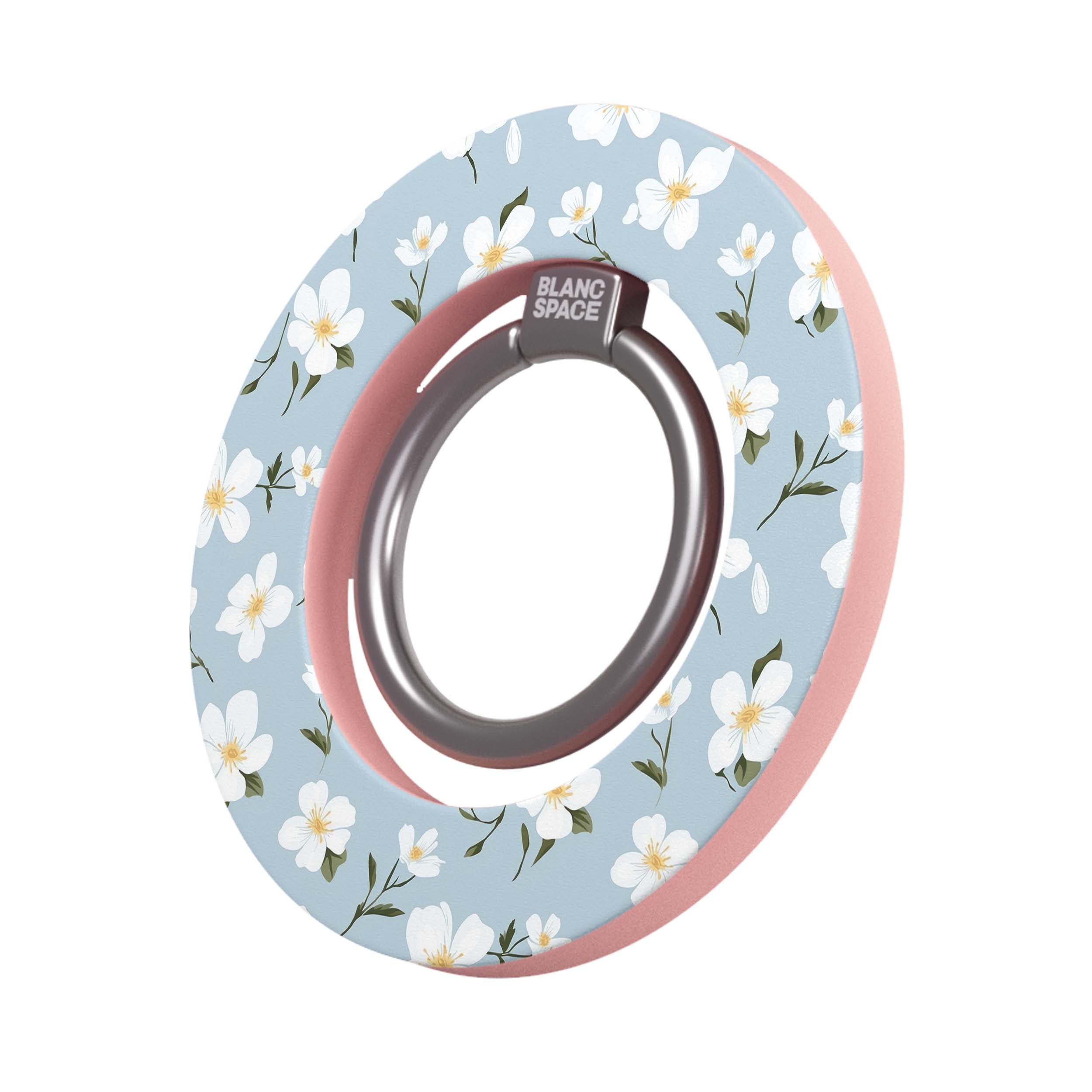 Coastal Italian Check Pattern Magsafe Grip Magsafe Grip Pink