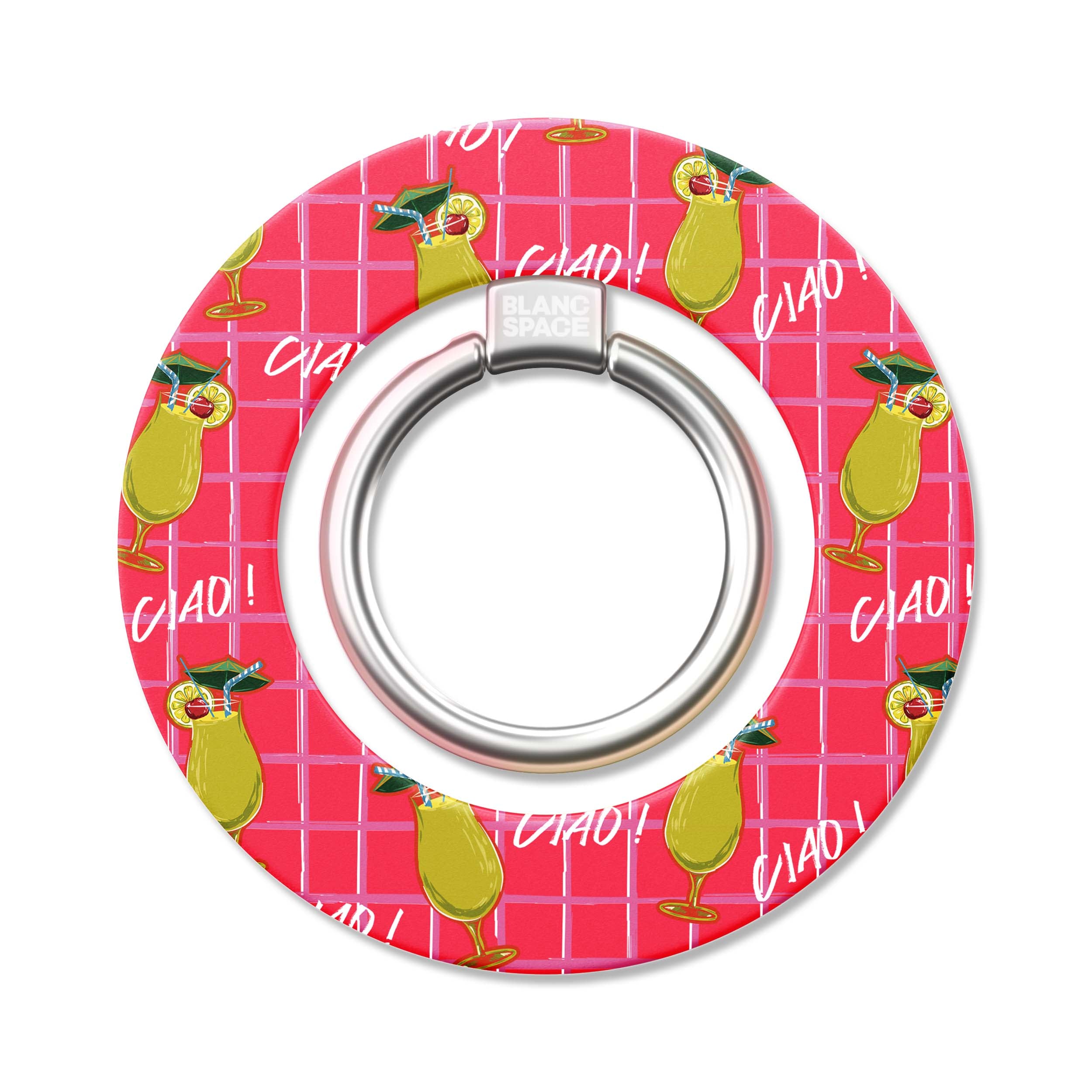 Seafood Pattern Magsafe Grip Magsafe Grip Pink