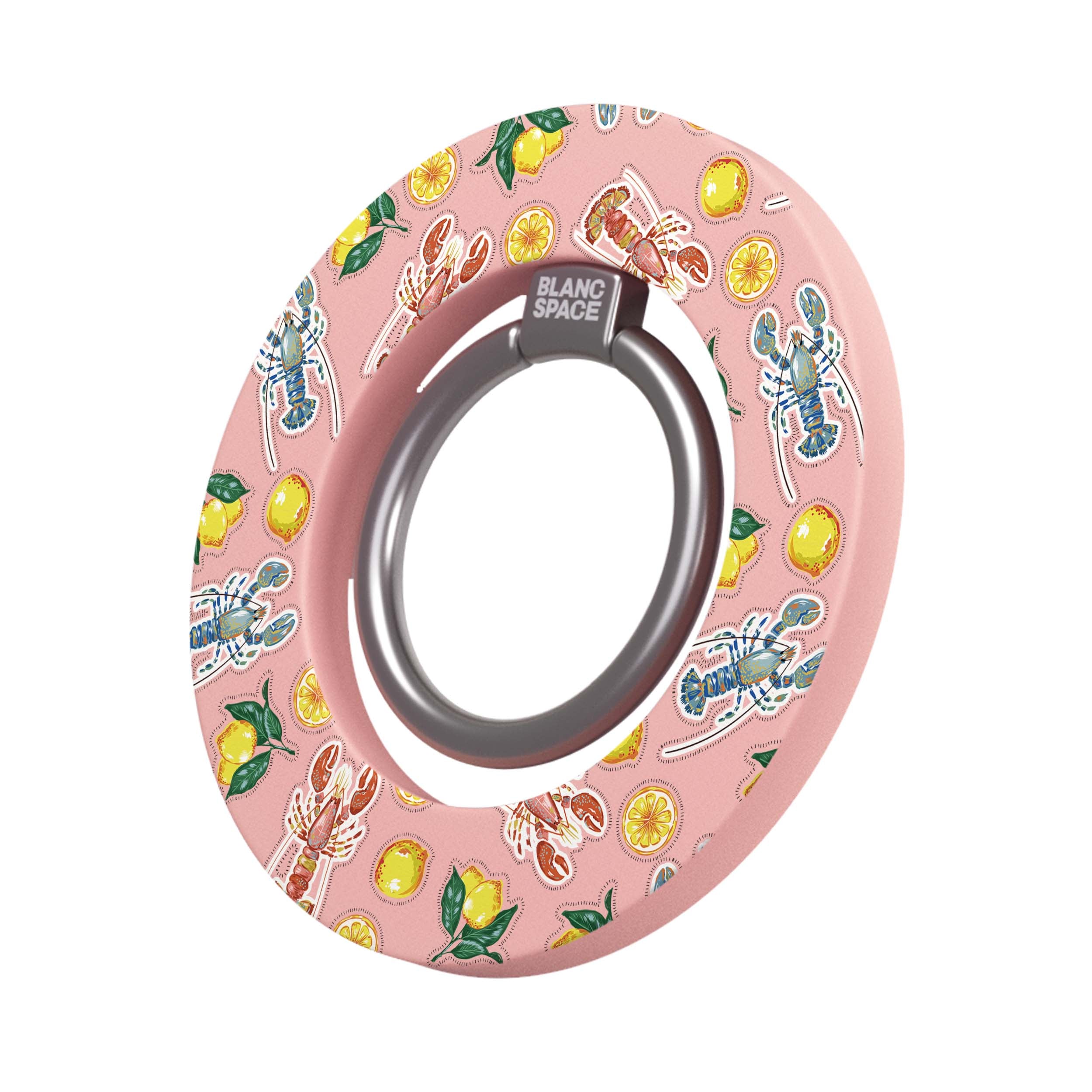 Seafood Pattern Magsafe Grip Magsafe Grip Pink