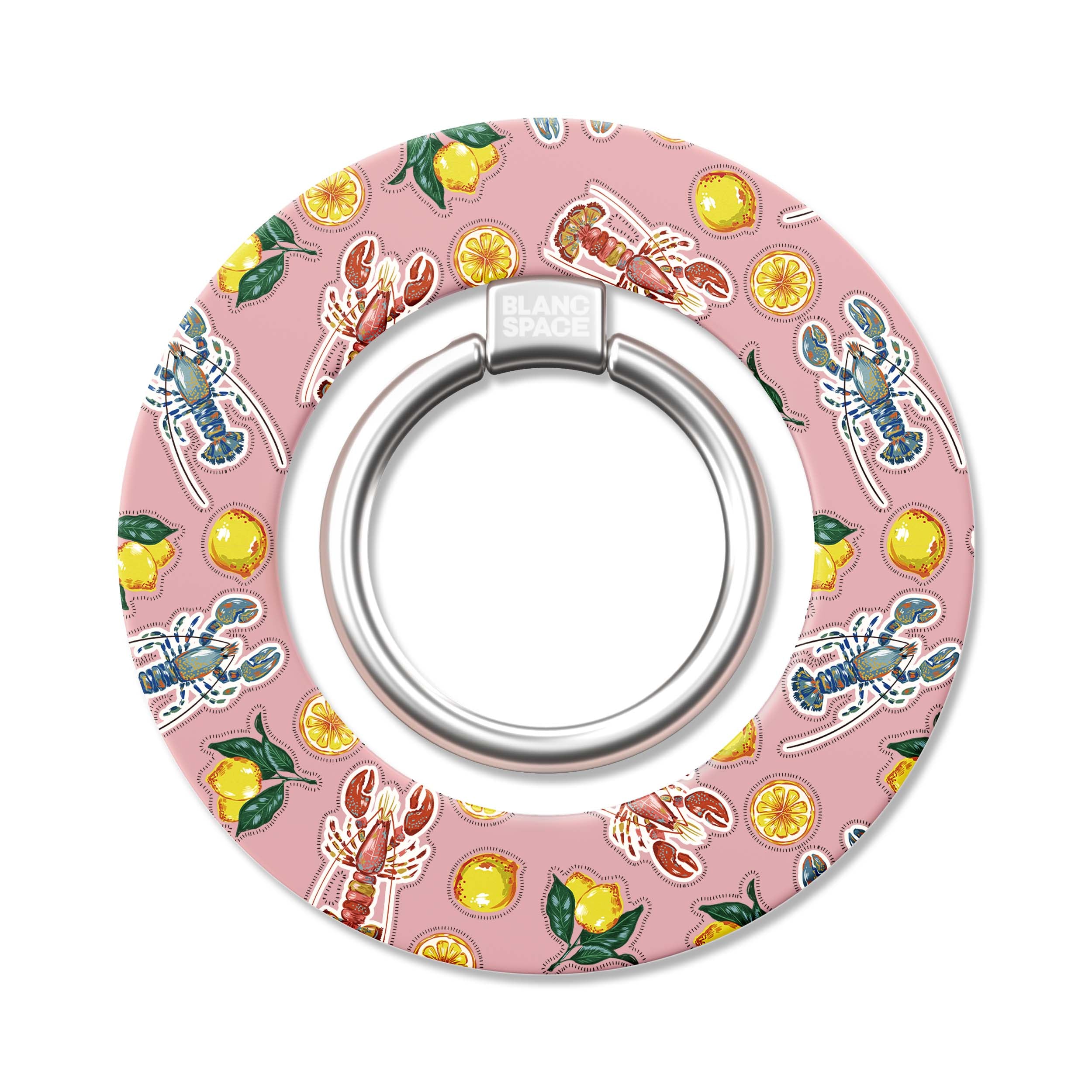 Seafood Pattern Magsafe Grip Magsafe Grip Pink