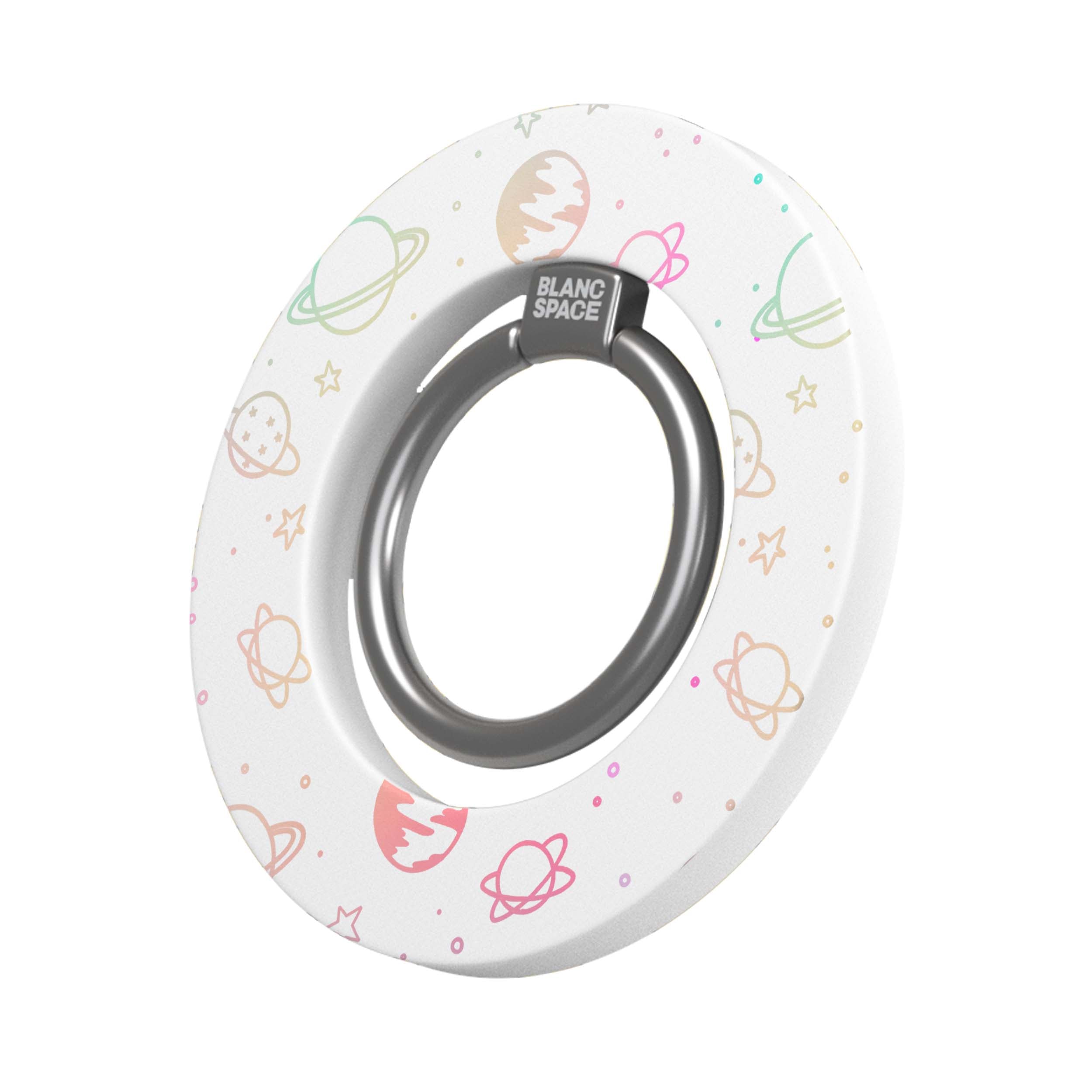 Pink Acid Smiles Magsafe Grip Magsafe Grip White