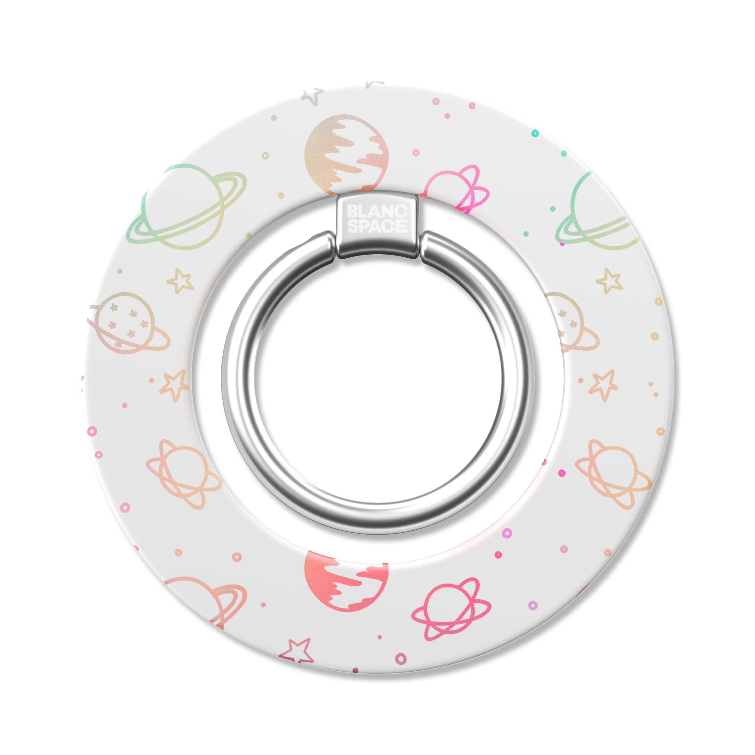 Pink Acid Smiles Magsafe Grip Magsafe Grip White