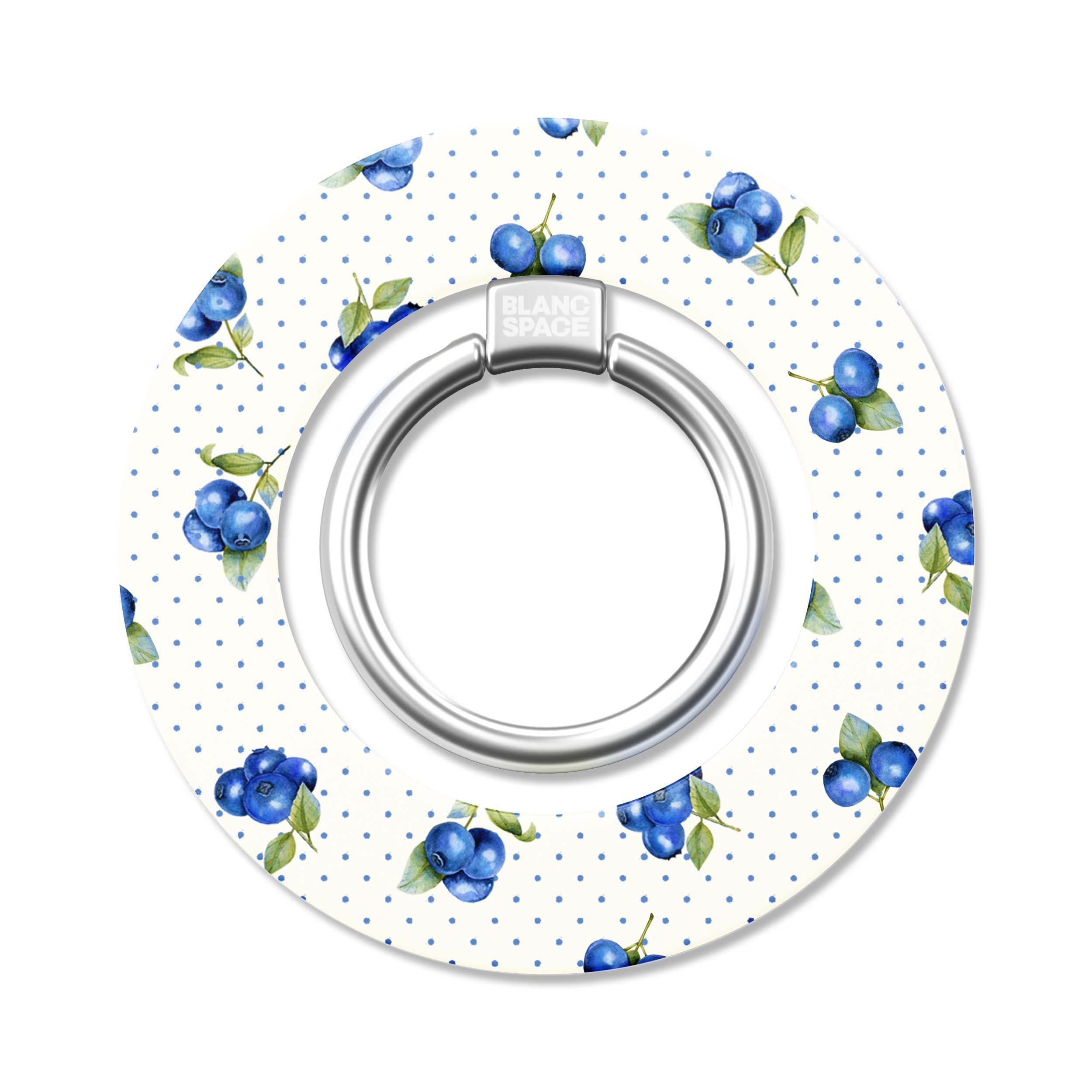 Blueberry Dot Magsafe Grip Magsafe Grip White