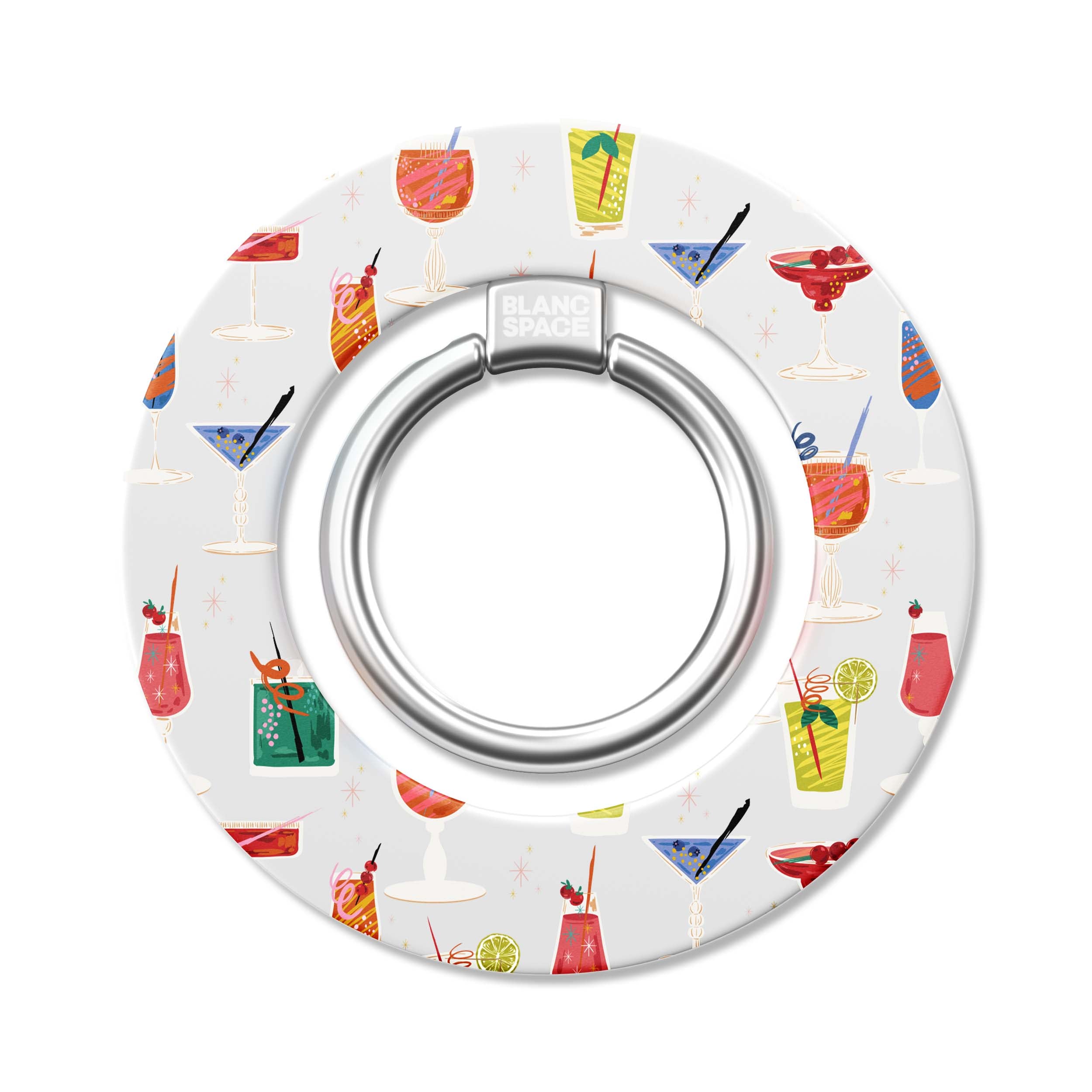 Seafood Pattern Magsafe Grip Magsafe Grip White