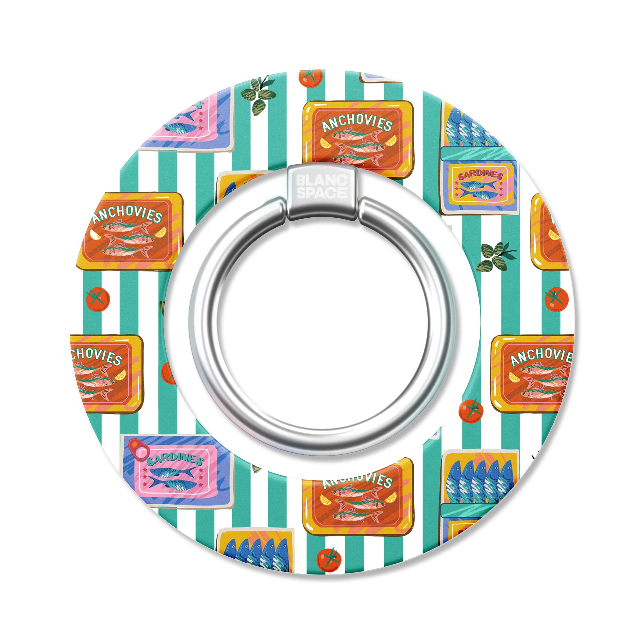 Seafood Pattern Magsafe Grip Magsafe Grip White