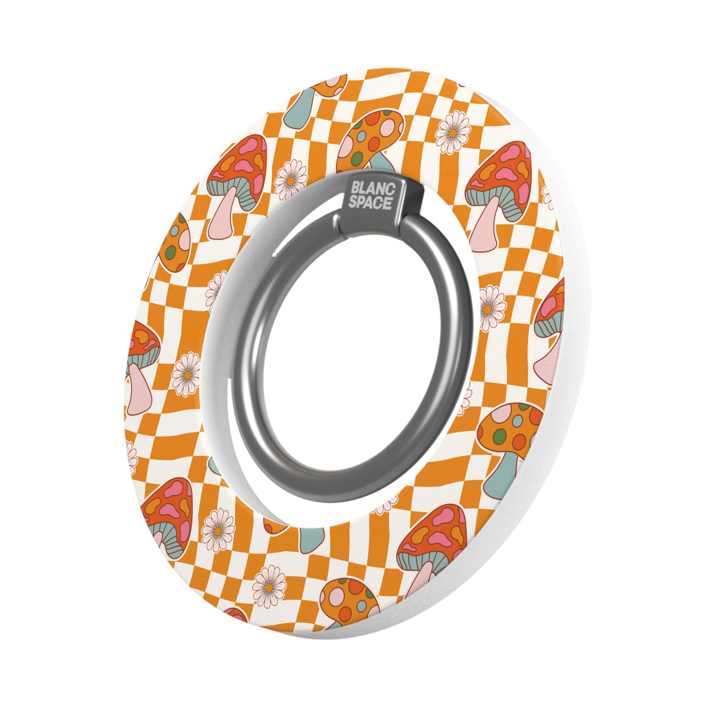 Seventies Bloom Magsafe Grip Magsafe Grip White