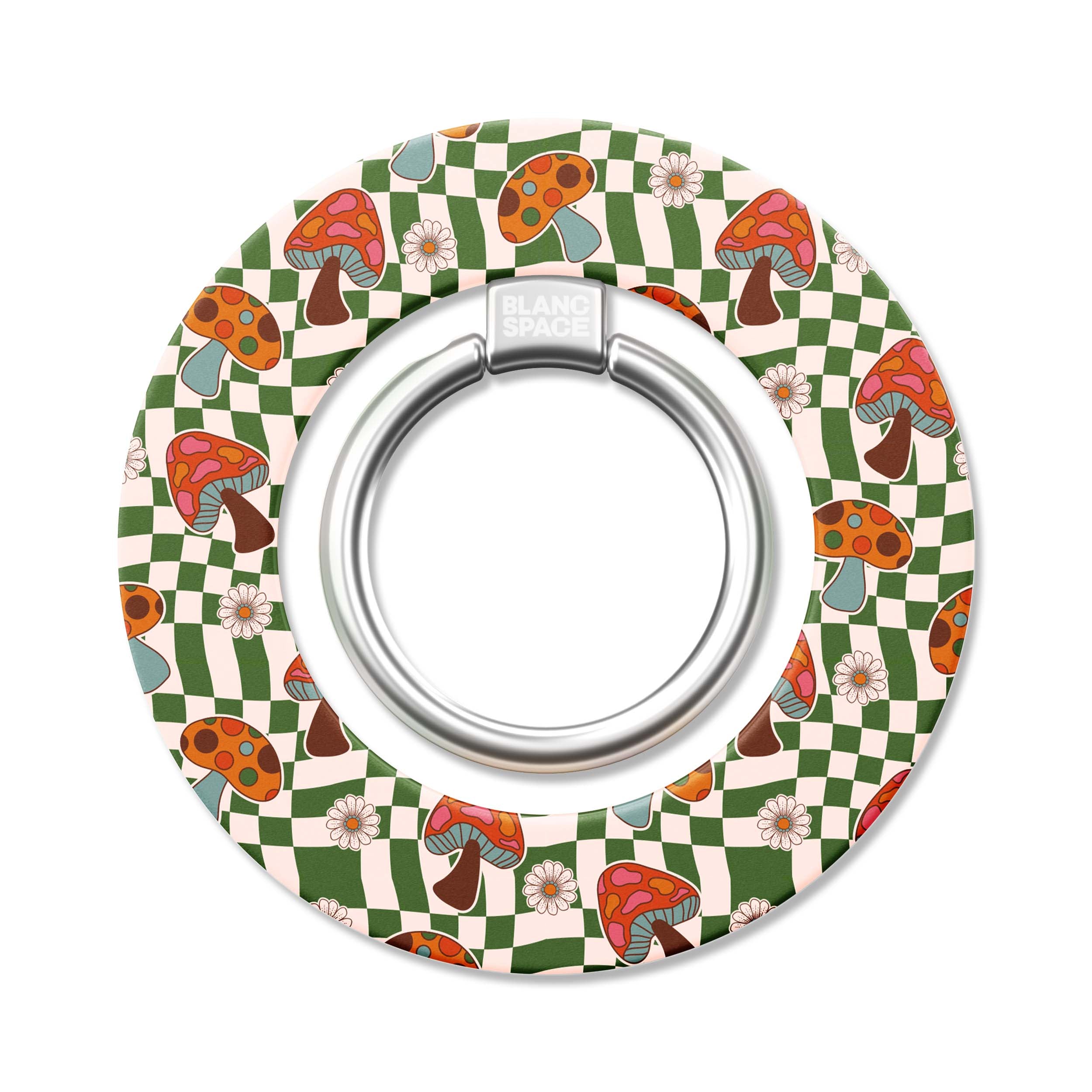 Seventies Bloom Magsafe Grip Magsafe Grip White