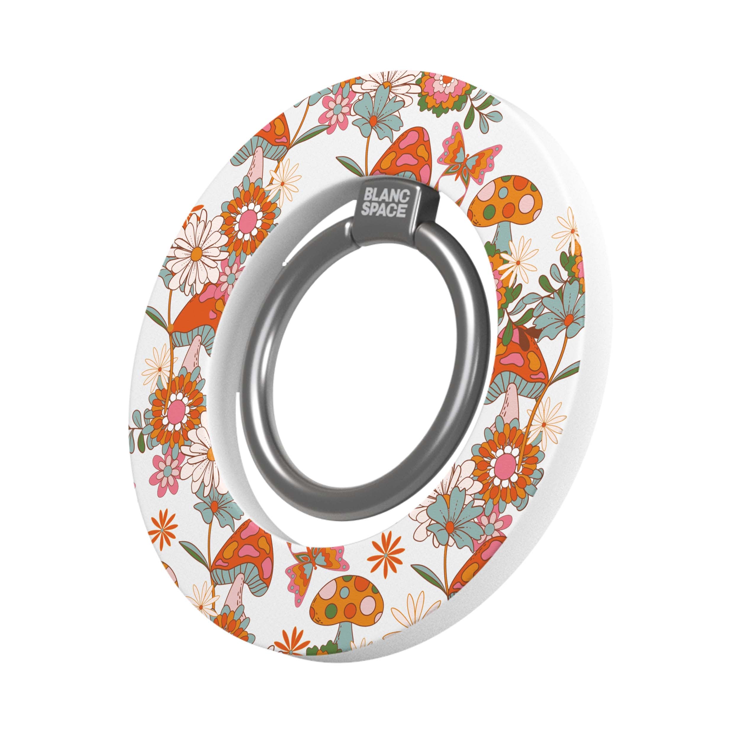 Seventies Bloom Magsafe Grip Magsafe Grip White