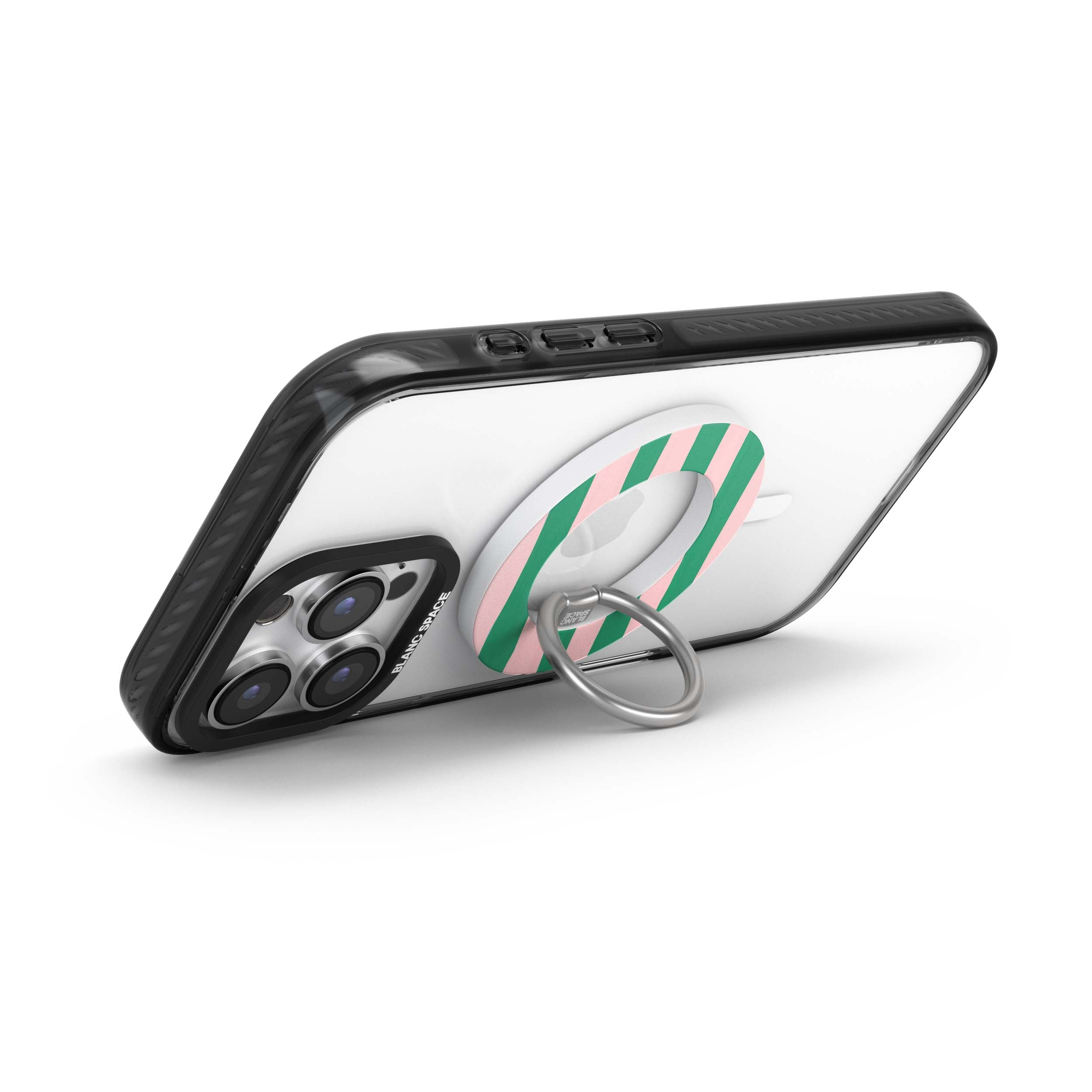 Coastal Italian Check Pattern Magsafe Grip Magsafe Grip White