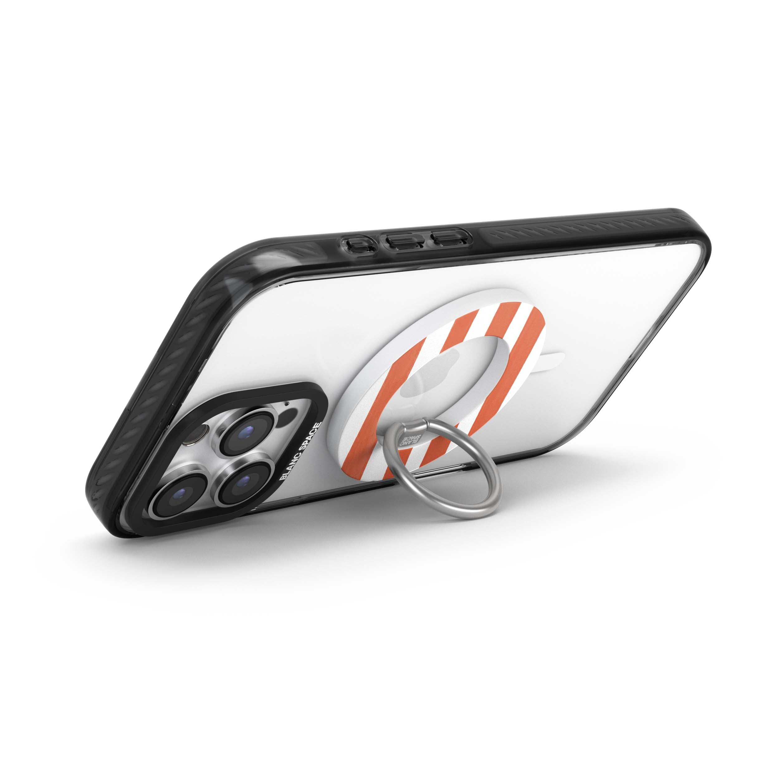 Coastal Italian Check Pattern Magsafe Grip Magsafe Grip White