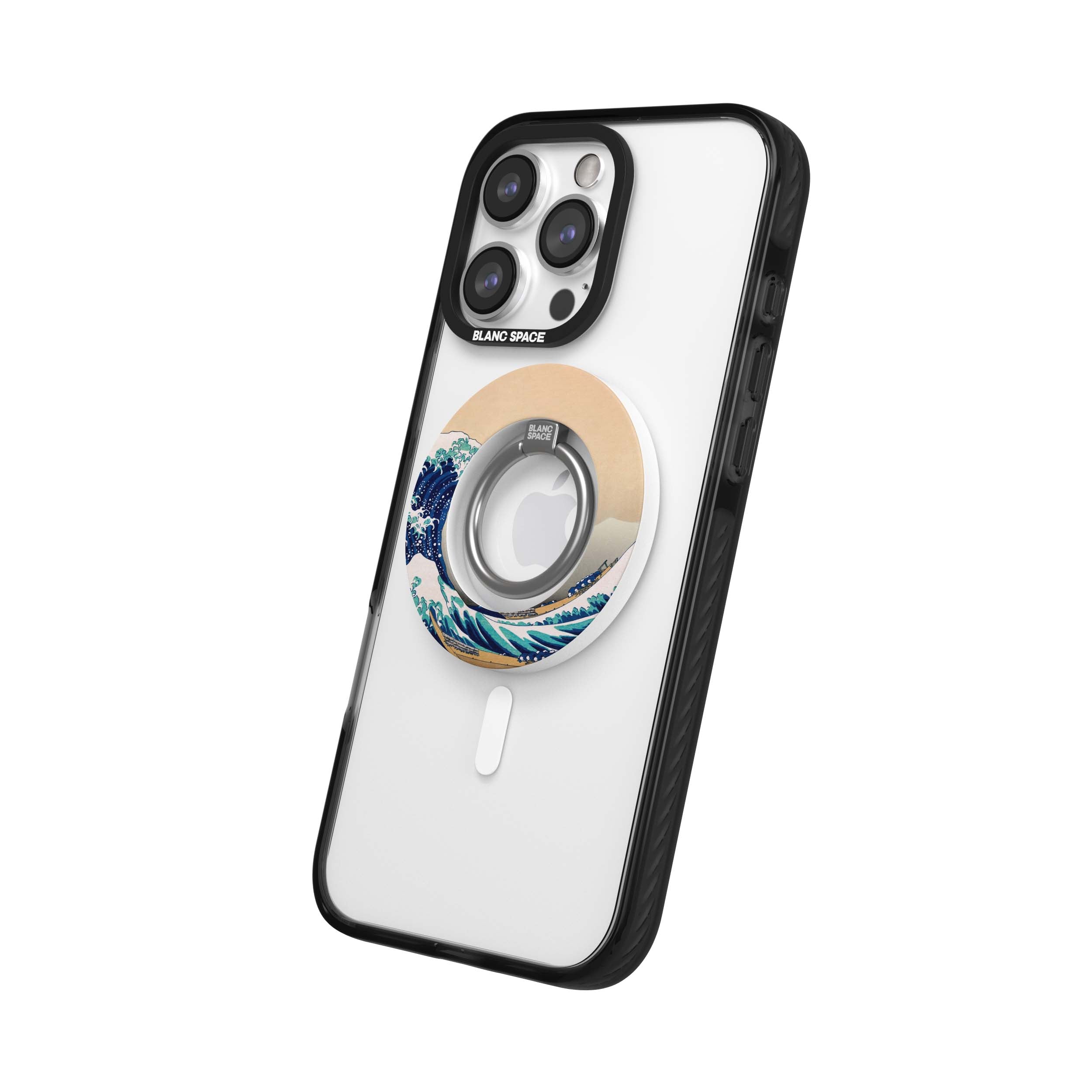 Oil Painted Hearts Magsafe Grip Magsafe Grip White