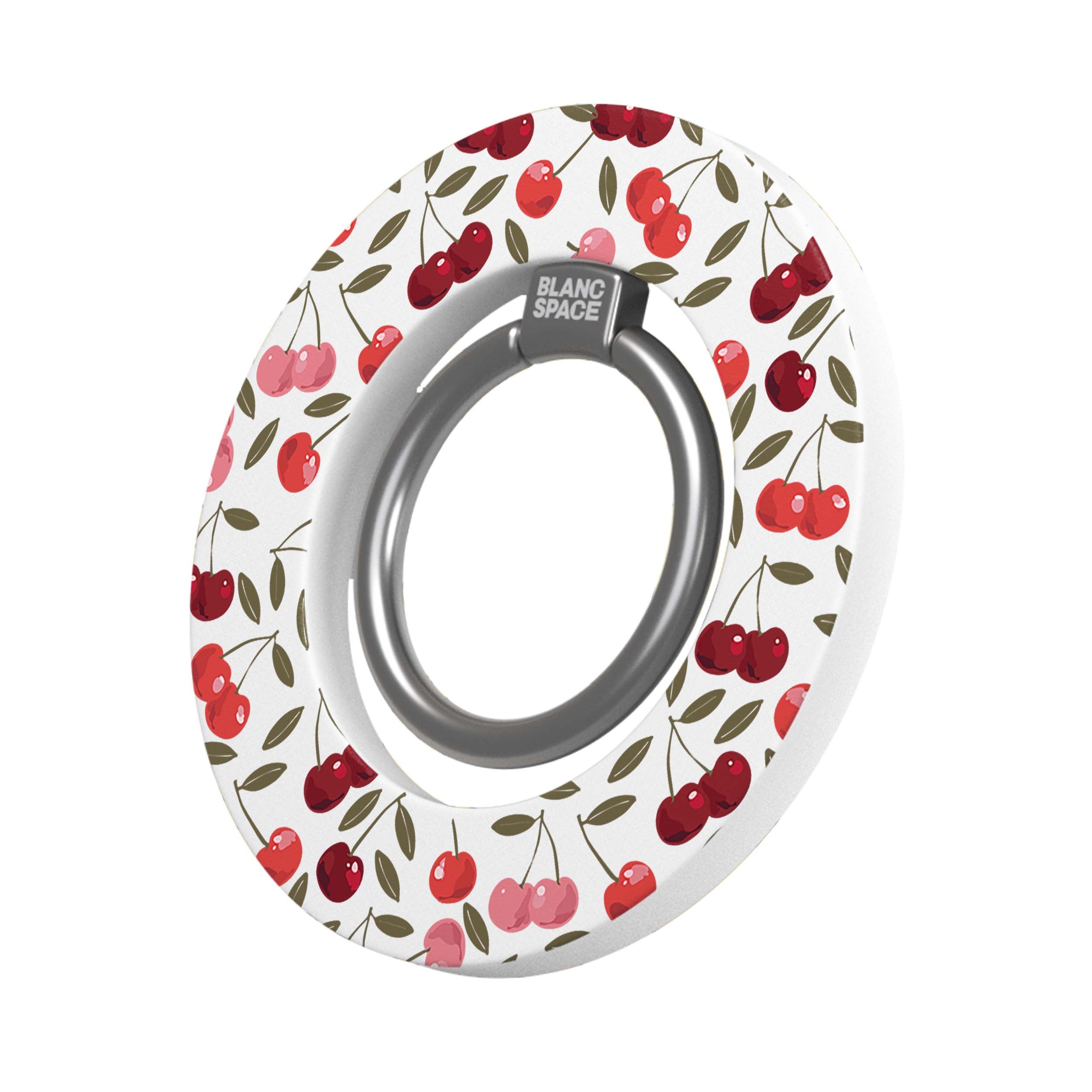 Lime Pattern Magsafe Grip Magsafe Grip White