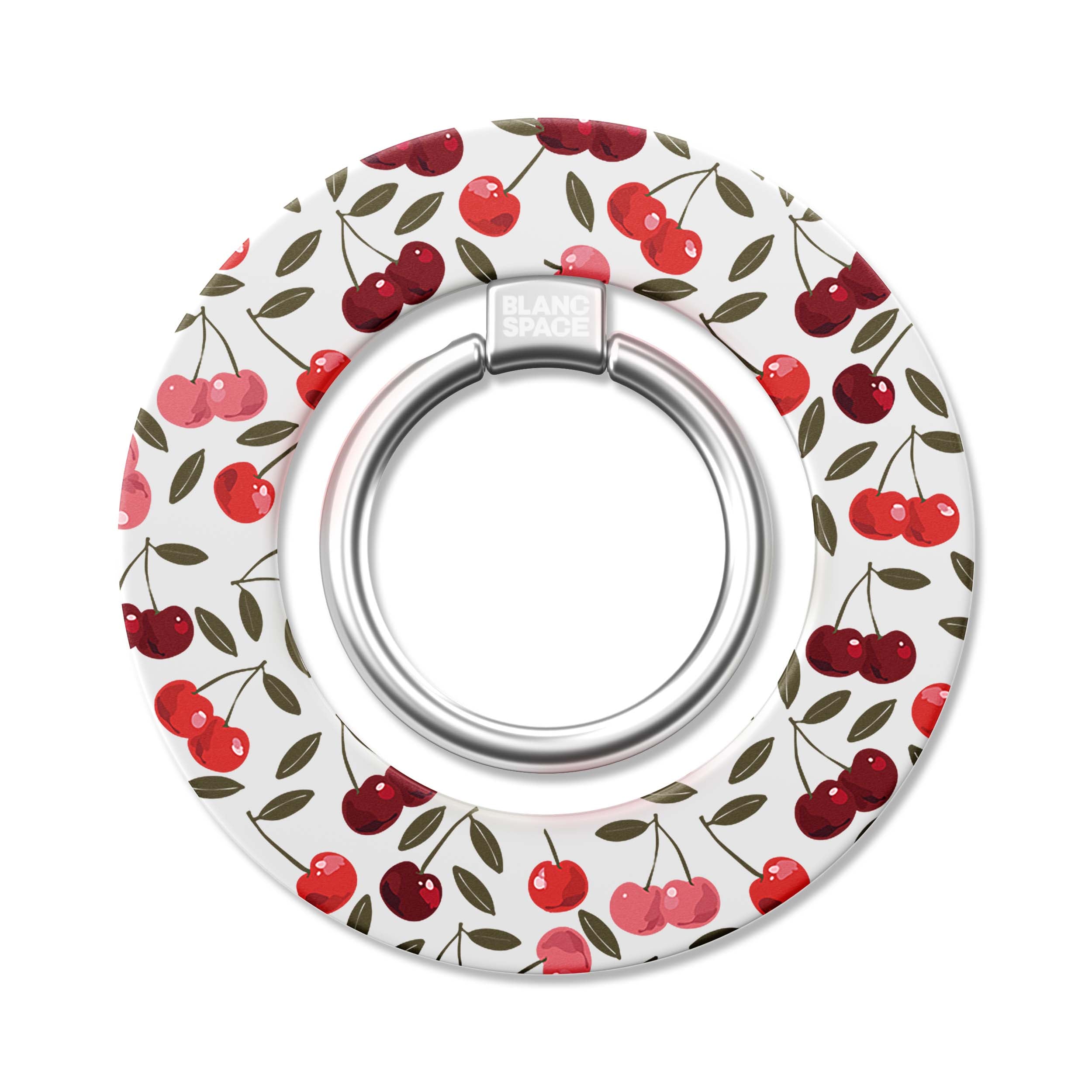 Lime Pattern Magsafe Grip Magsafe Grip White