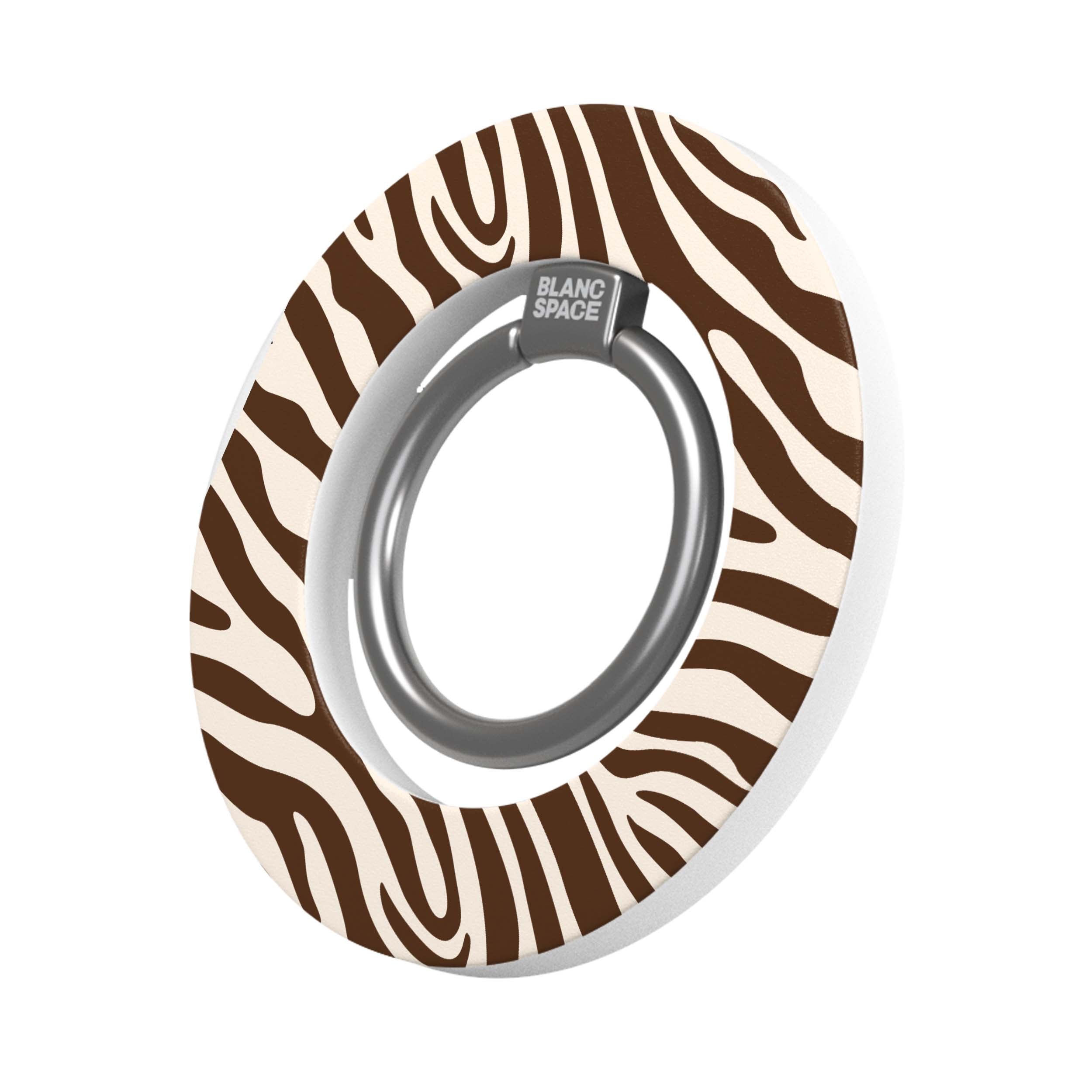 Coastal Italian Check Pattern Magsafe Grip Magsafe Grip White