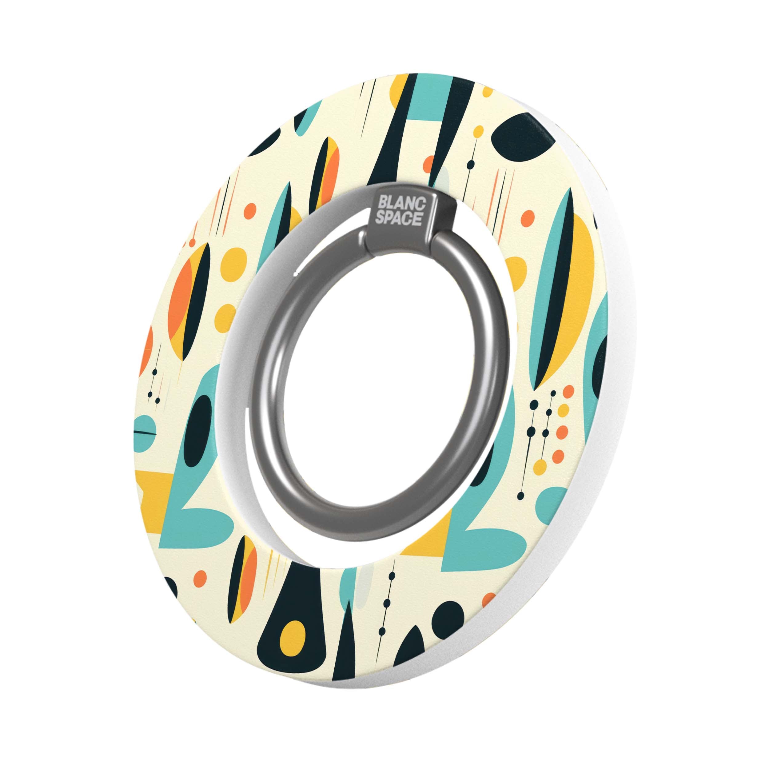 Lime Pattern Magsafe Grip Magsafe Grip White