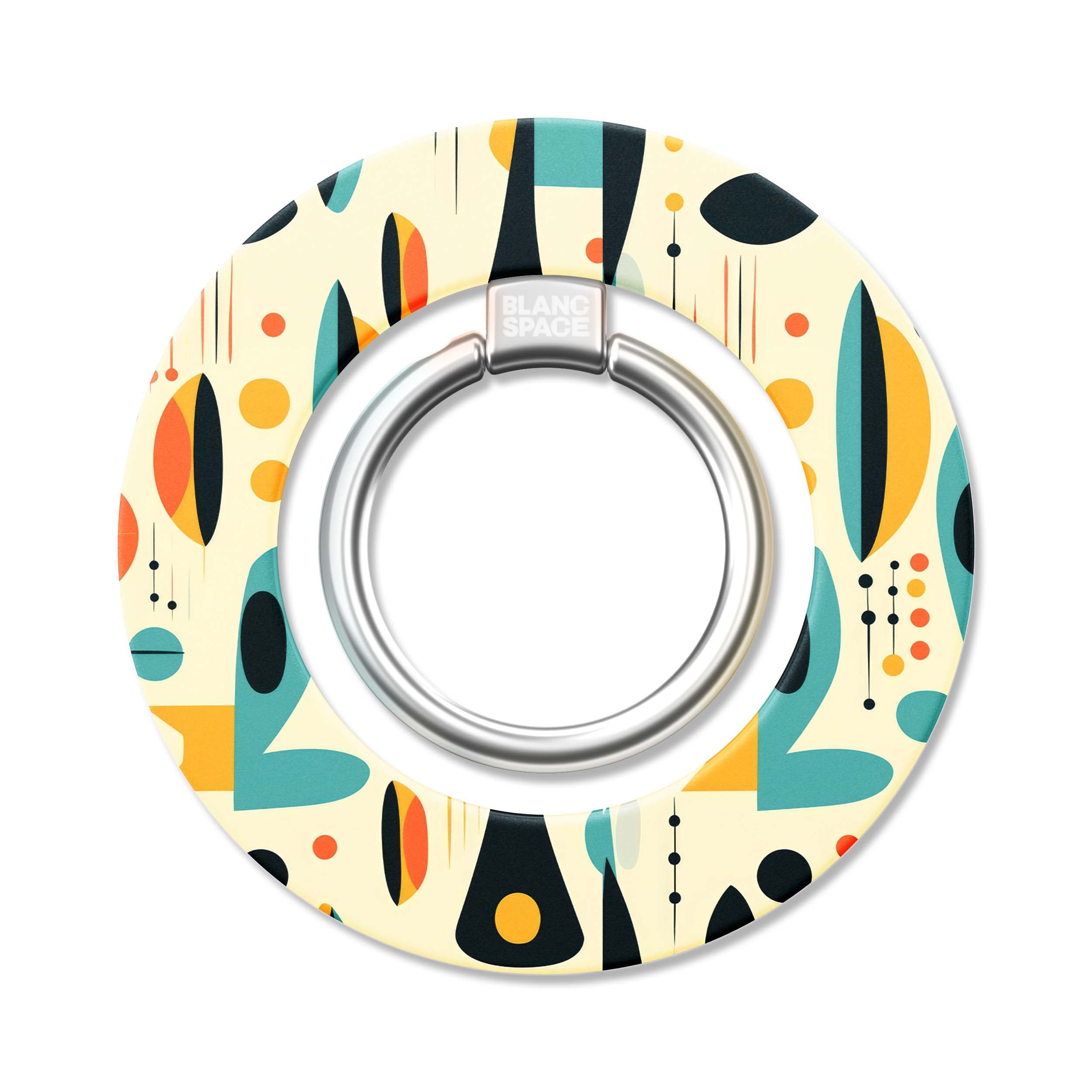 Lime Pattern Magsafe Grip Magsafe Grip White