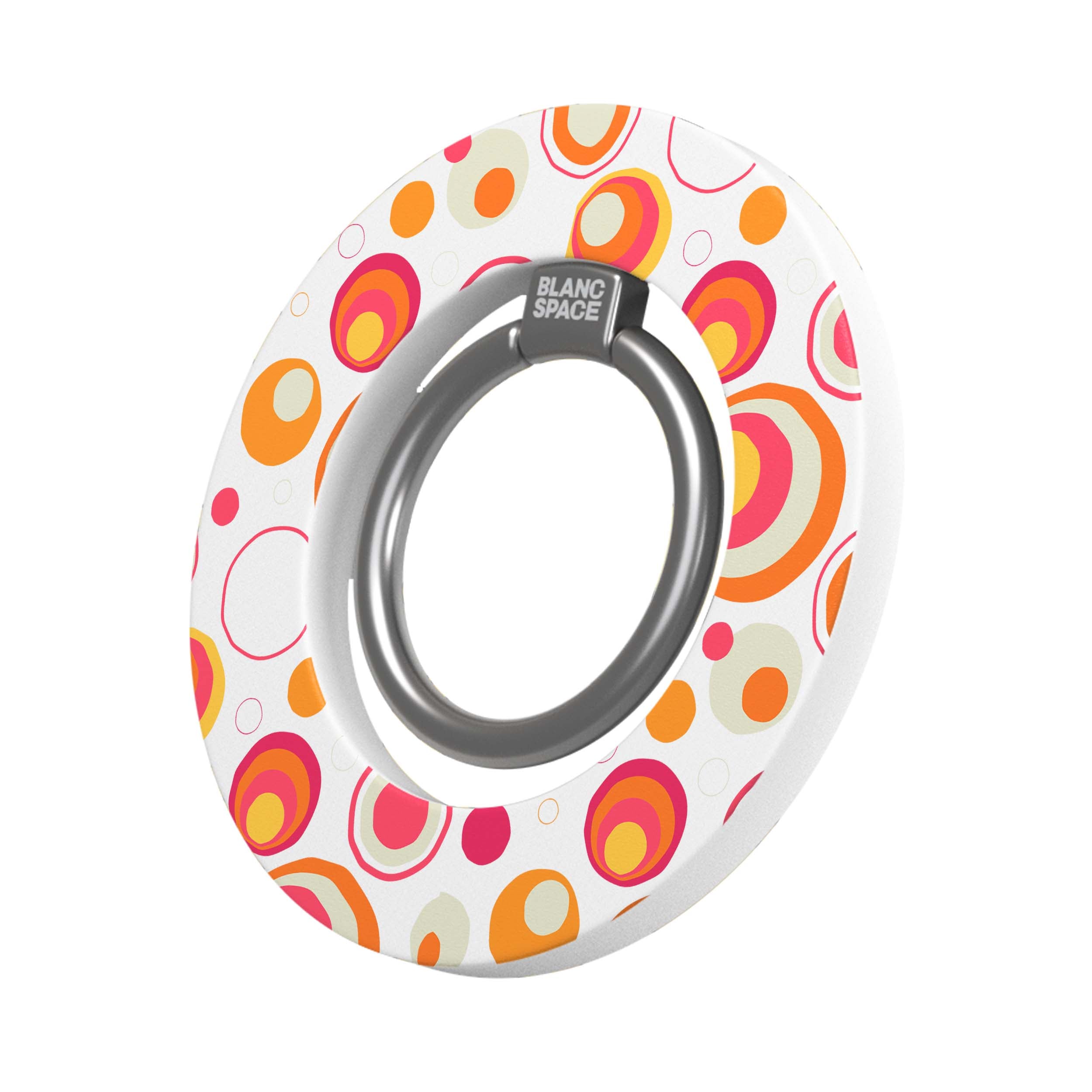 Lime Pattern Magsafe Grip Magsafe Grip White