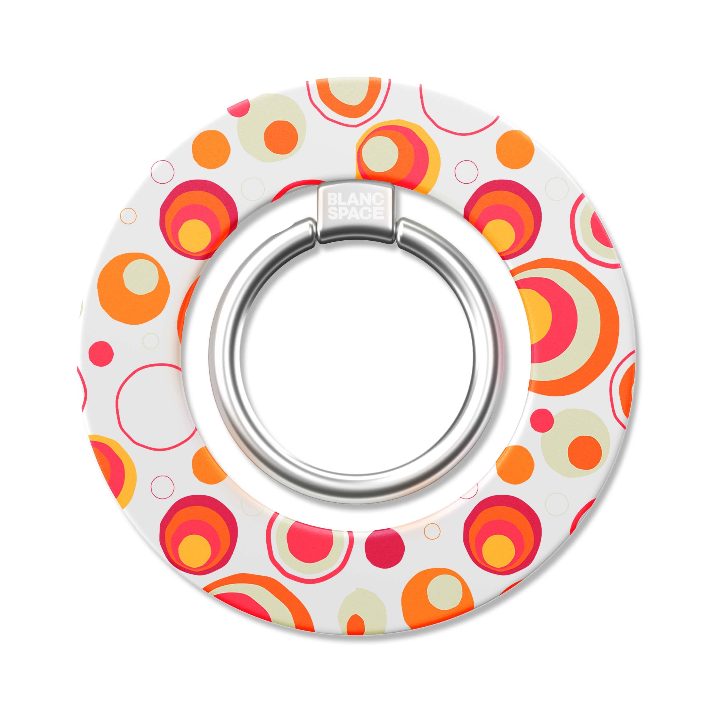 Lime Pattern Magsafe Grip Magsafe Grip White