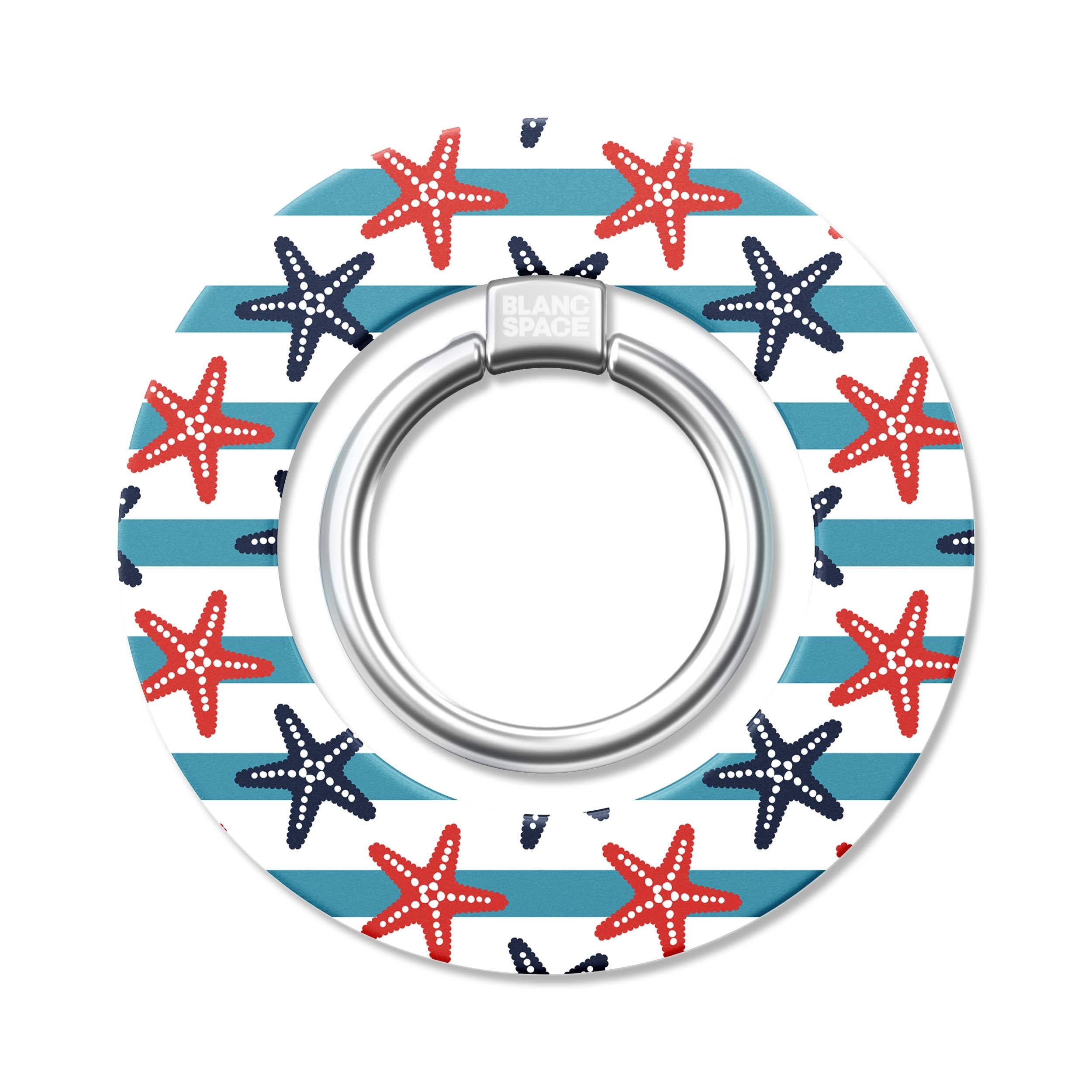 Coastal Italian Check Pattern Magsafe Grip Magsafe Grip White