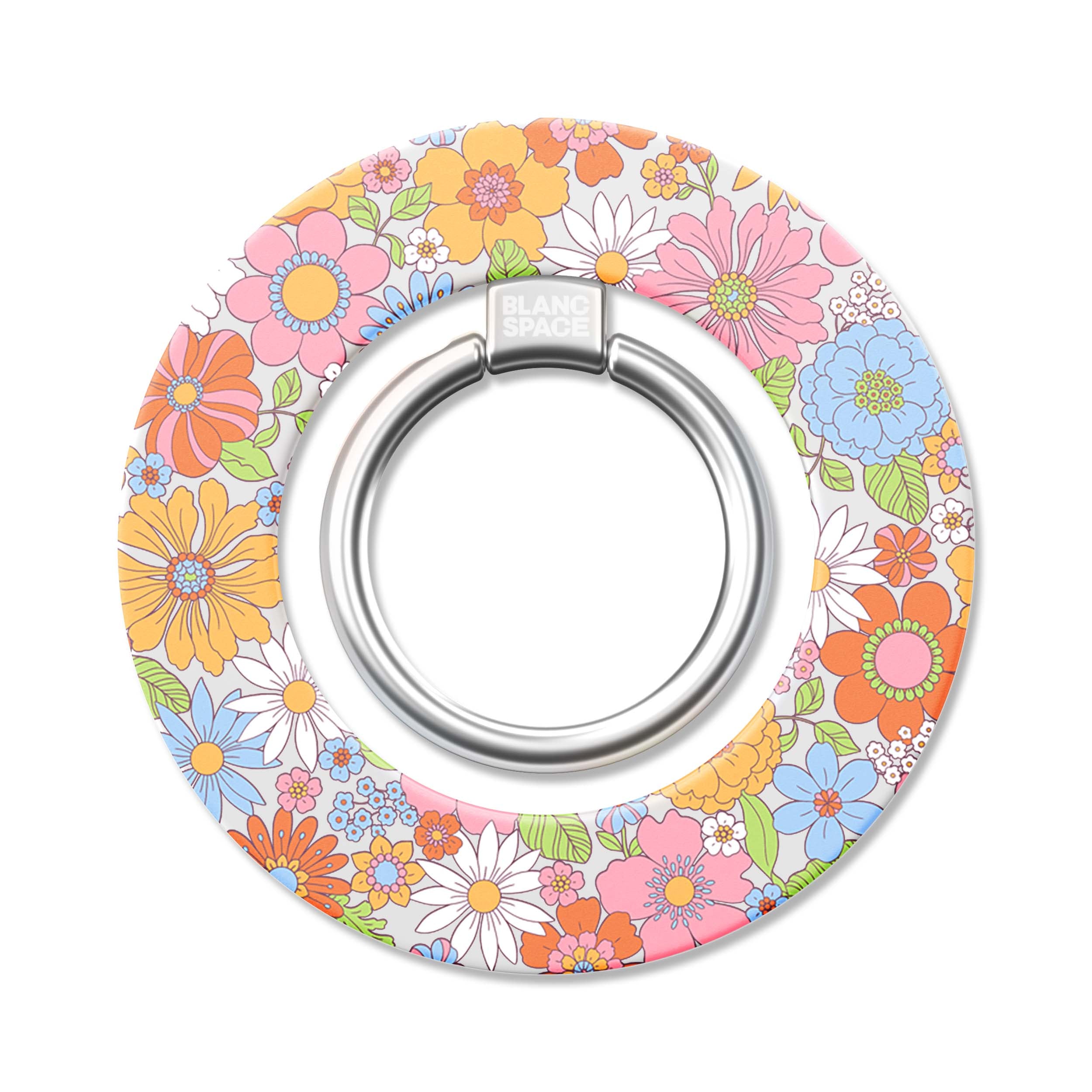 Lime Pattern Magsafe Grip Magsafe Grip White