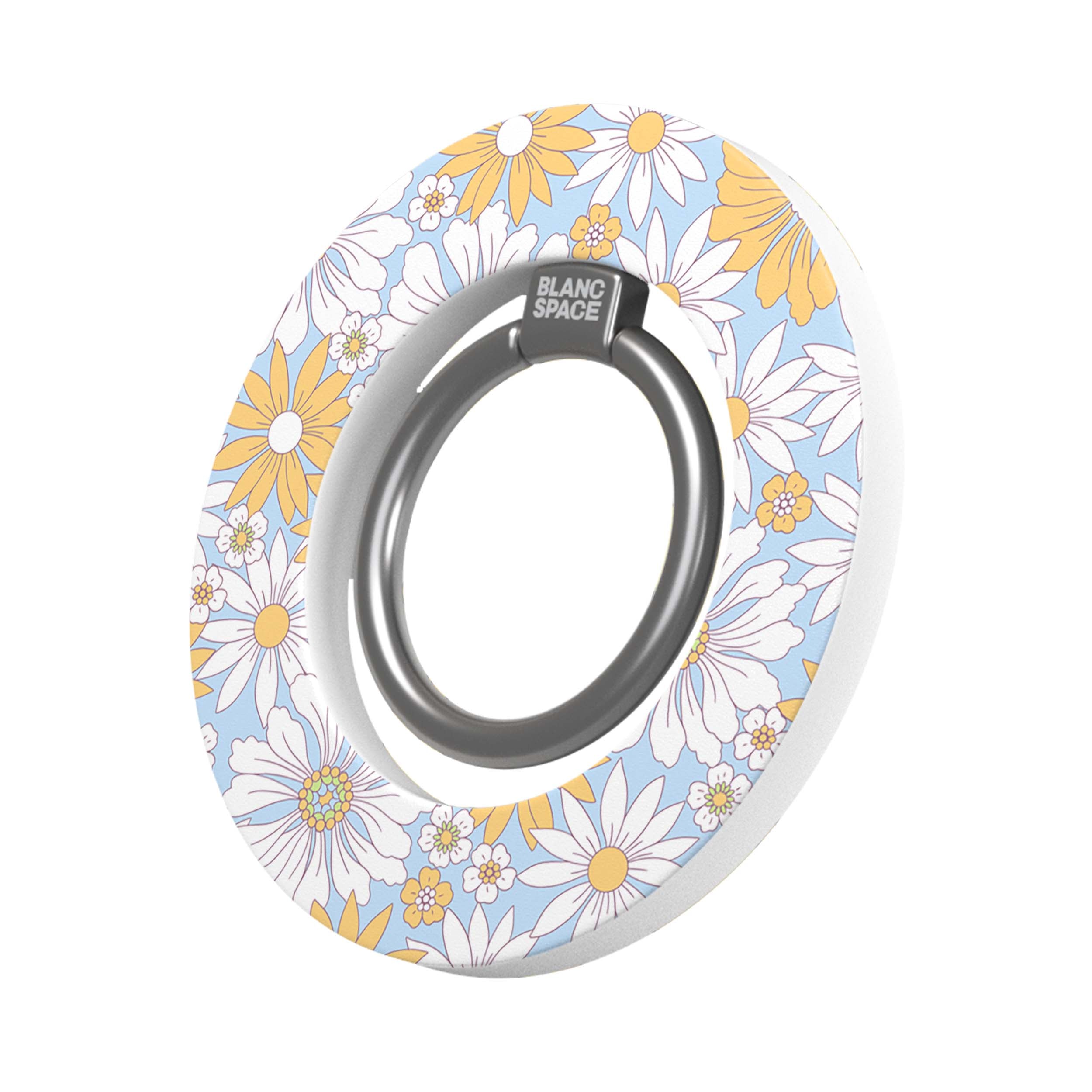 Lime Pattern Magsafe Grip Magsafe Grip White