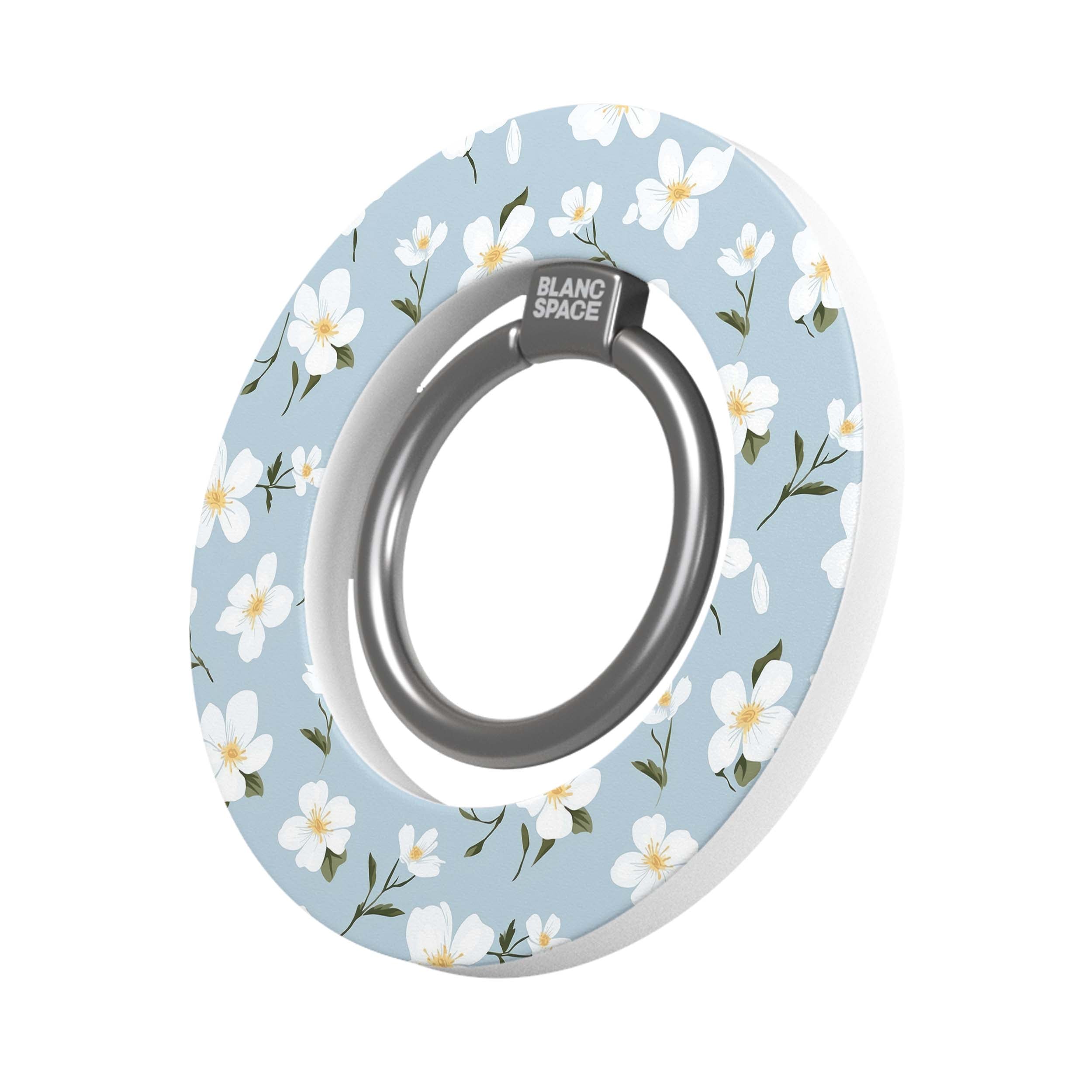 Coastal Italian Check Pattern Magsafe Grip Magsafe Grip White