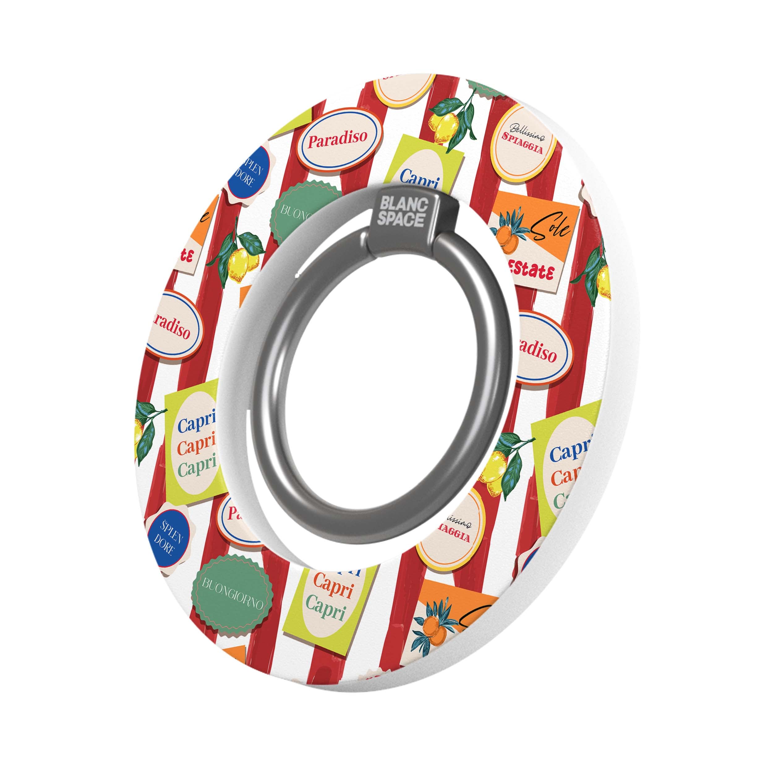 Seafood Pattern Magsafe Grip Magsafe Grip White