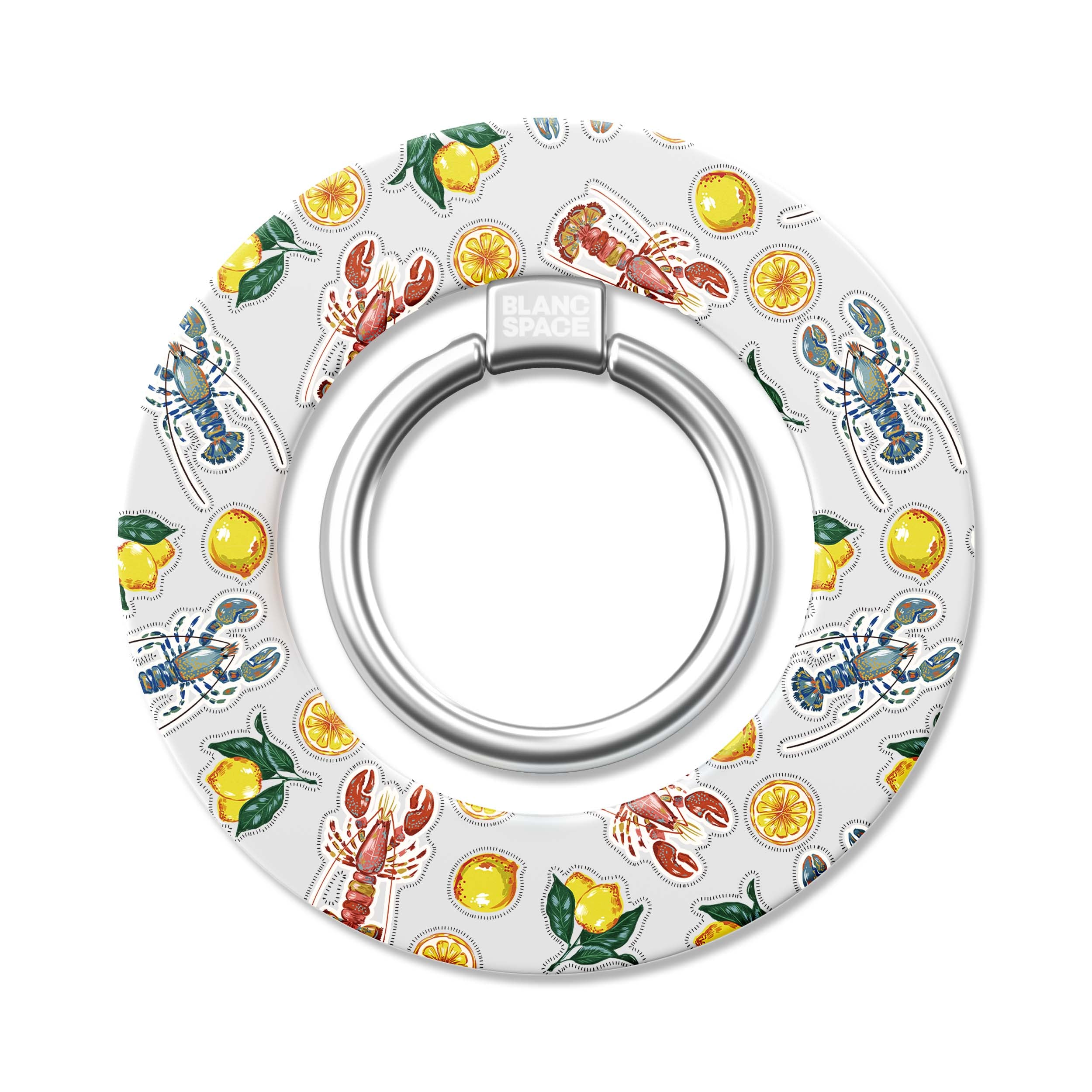 Seafood Pattern Magsafe Grip Magsafe Grip White