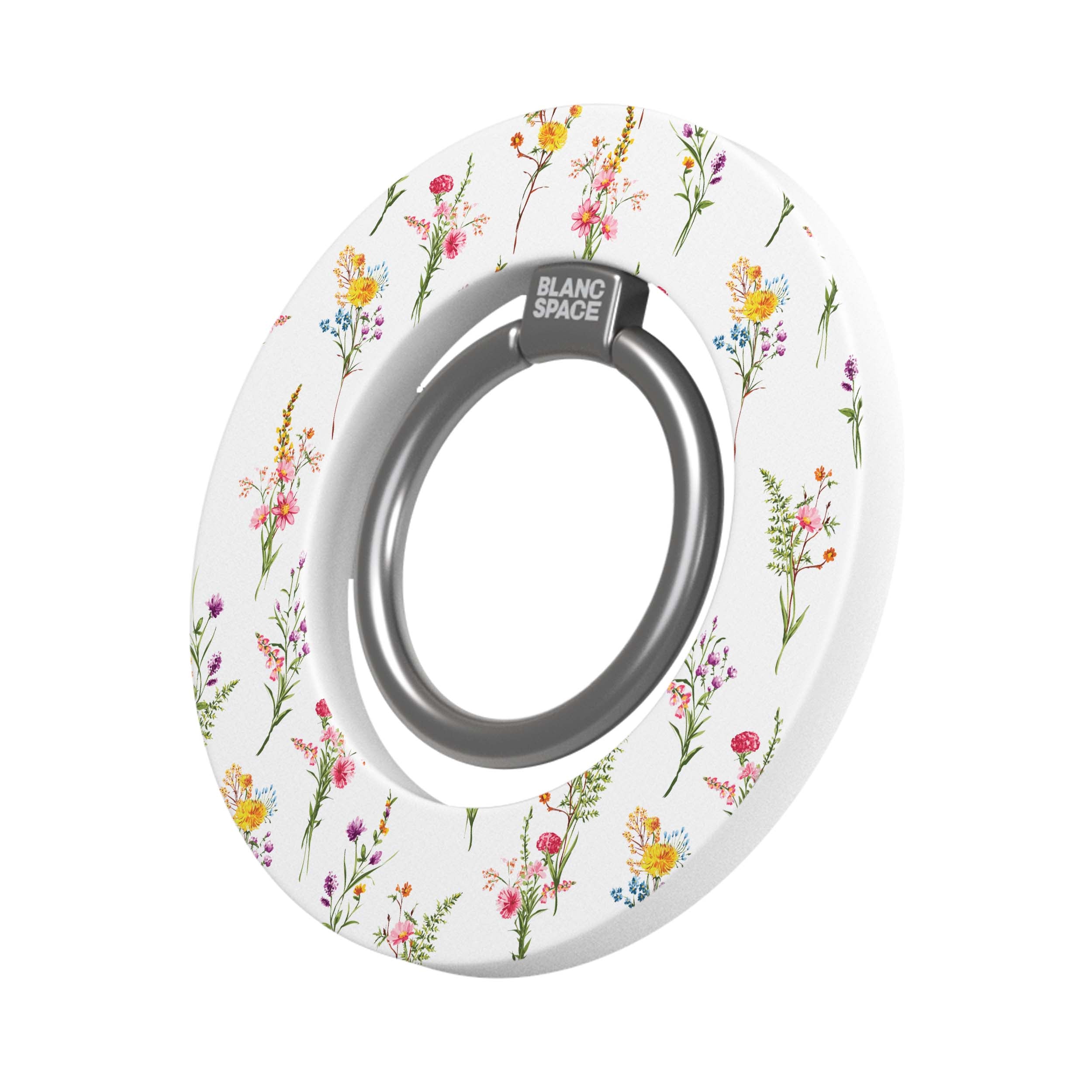 Meadow Wildflowers Magsafe Grip Magsafe Grip White